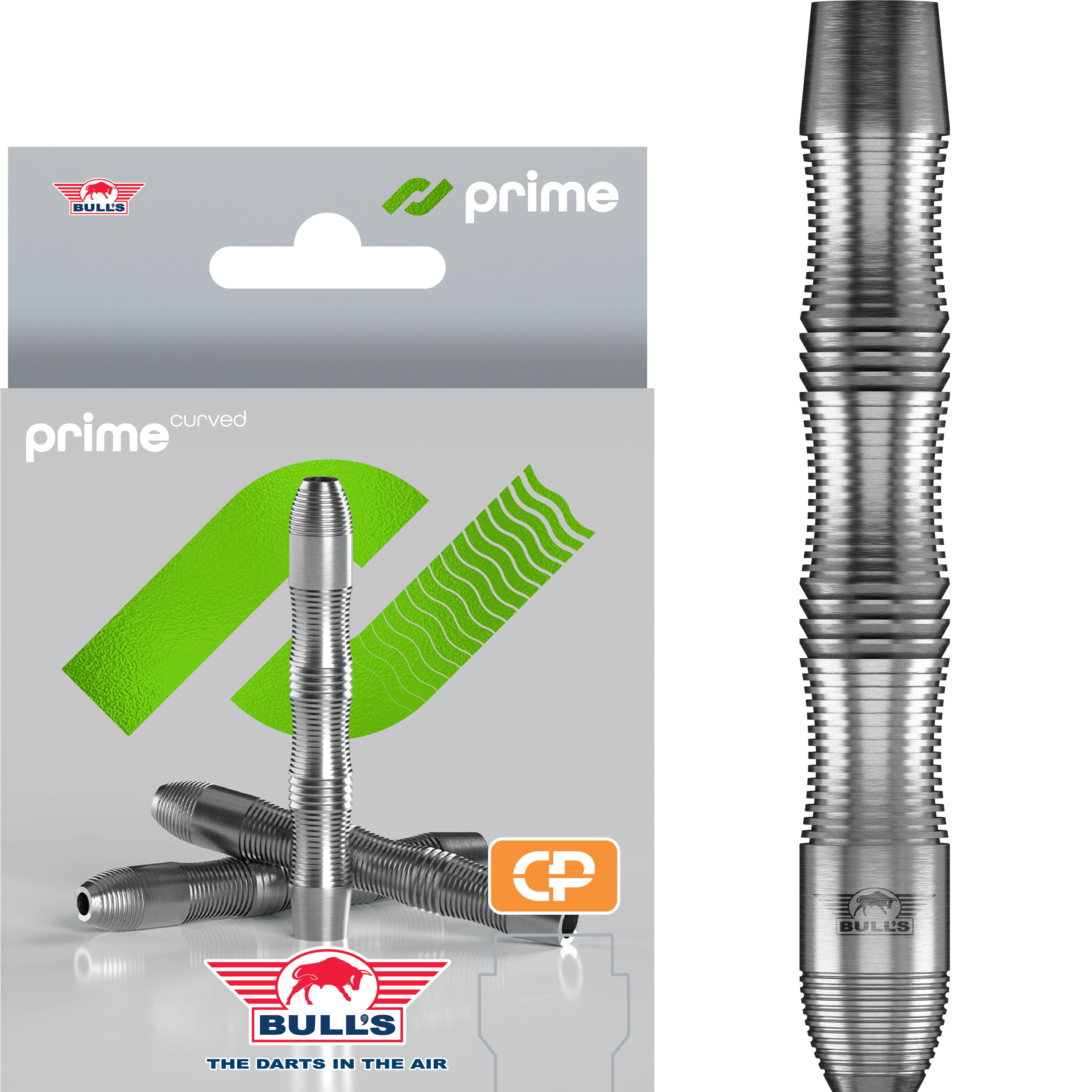 Bull's - Convertible Point - Prime Curved - Steeldart