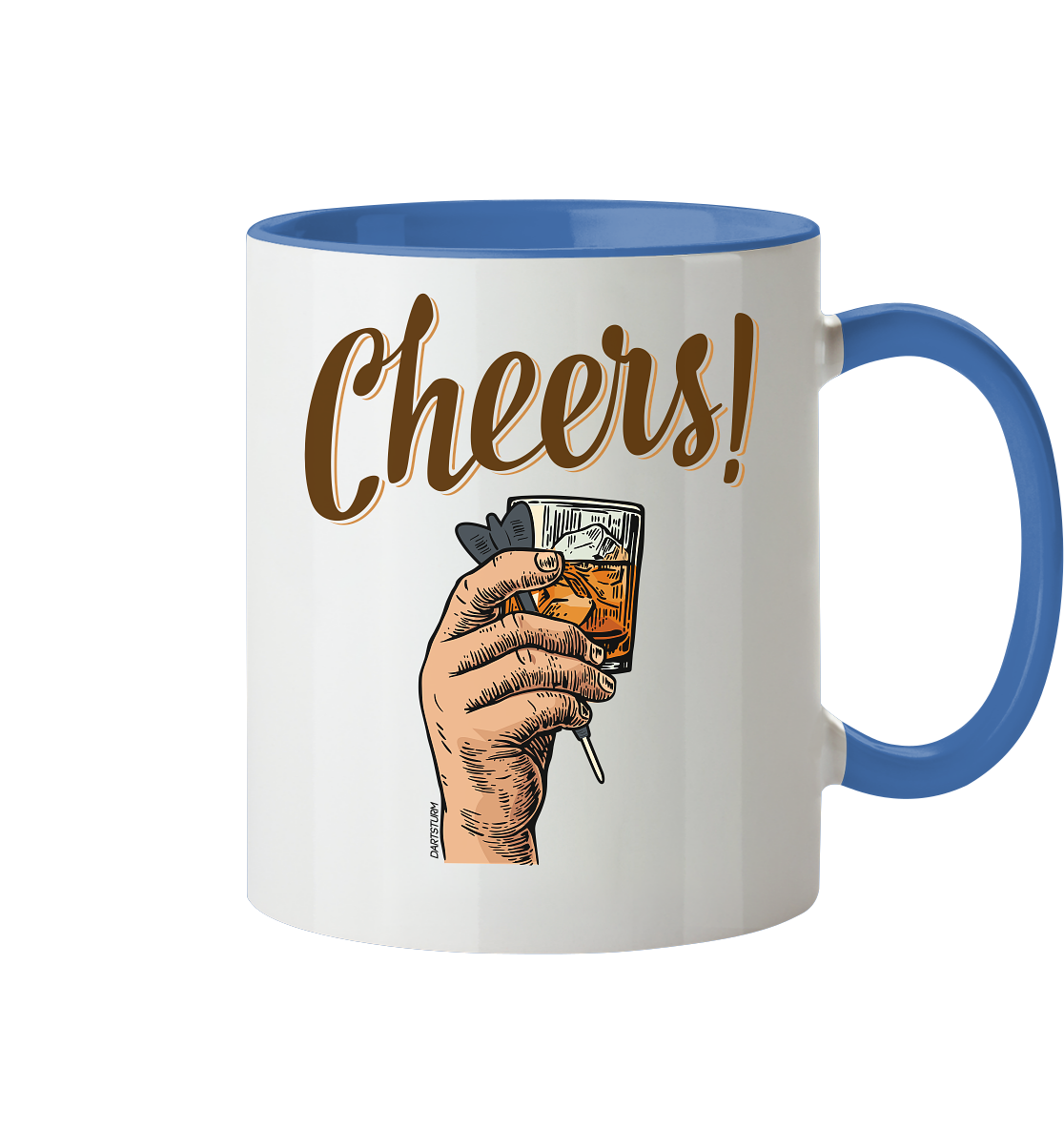 DartSturm - Cheers - Tasse zweifarbig