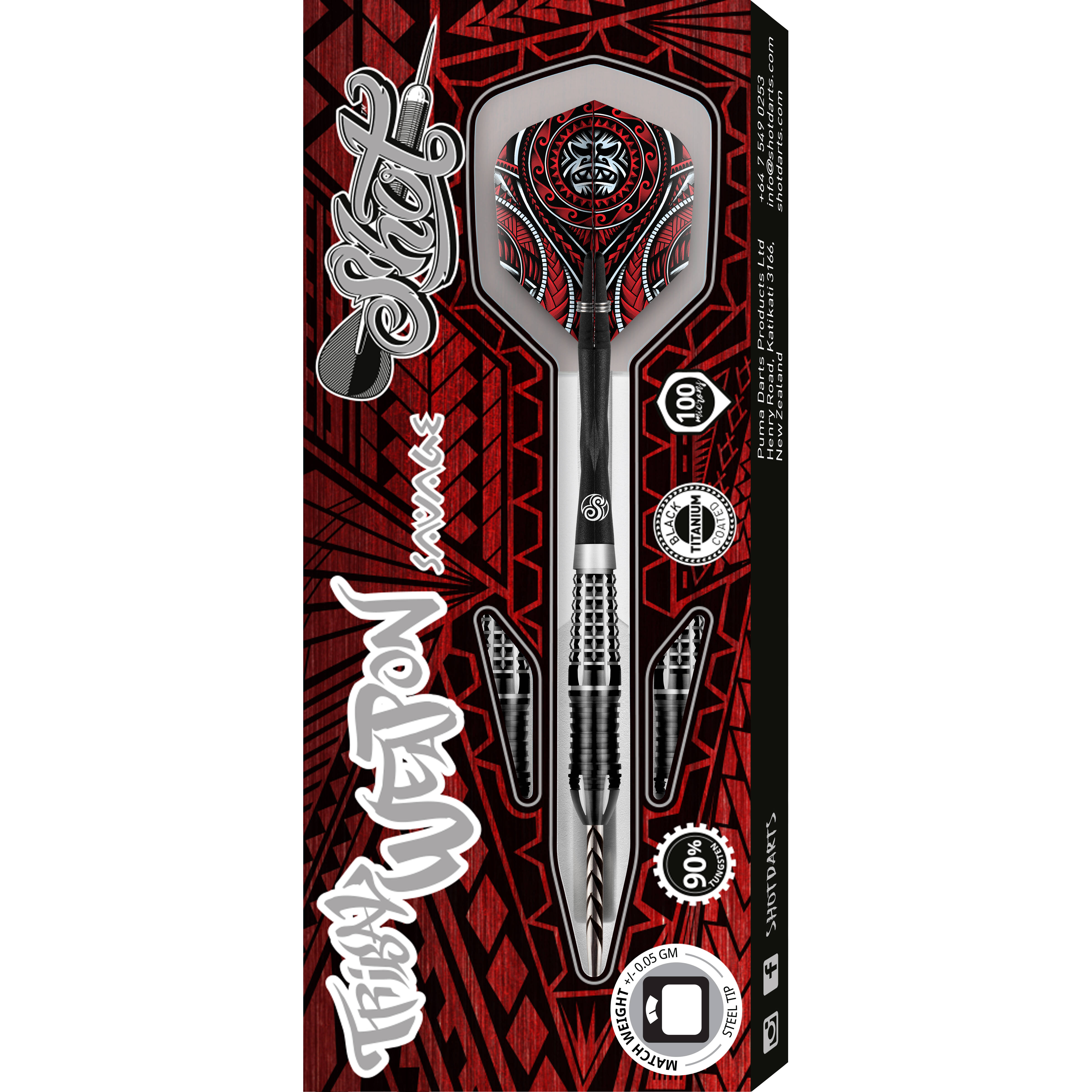 Shot-Tribal-Weapon-Savage-Steeldart-Verpackung Shot - Tribal Weapon Savage - Steeldart