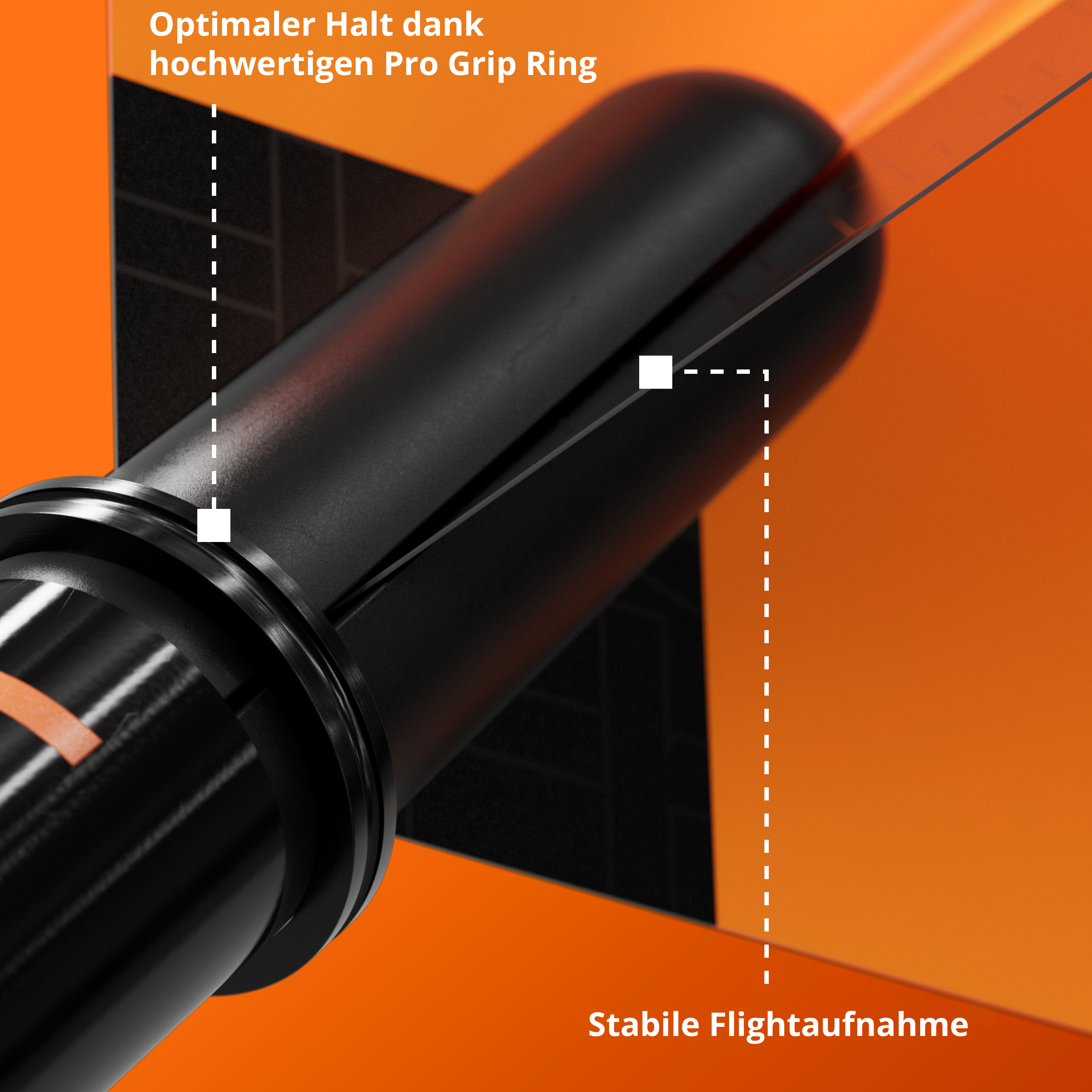 Target - Pro Grip Tag Shaft 3er Set - Orange Target - Pro Grip Tag Shaft 3er Set - Orange