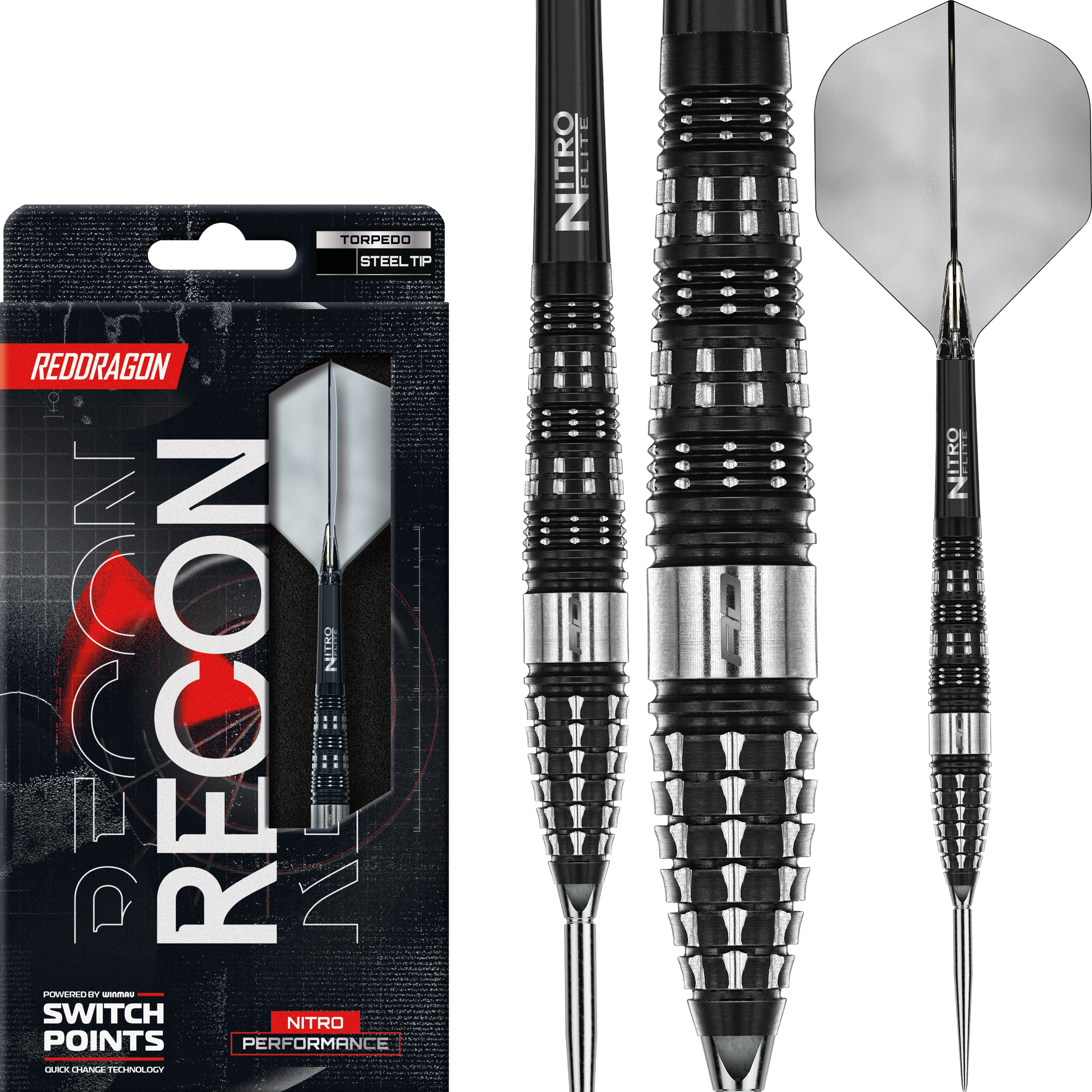 Red Dragon - Switch Point - Recon Torpedo - Steeldart Red Dragon - Switch Point - Recon Torpedo - Steeldart