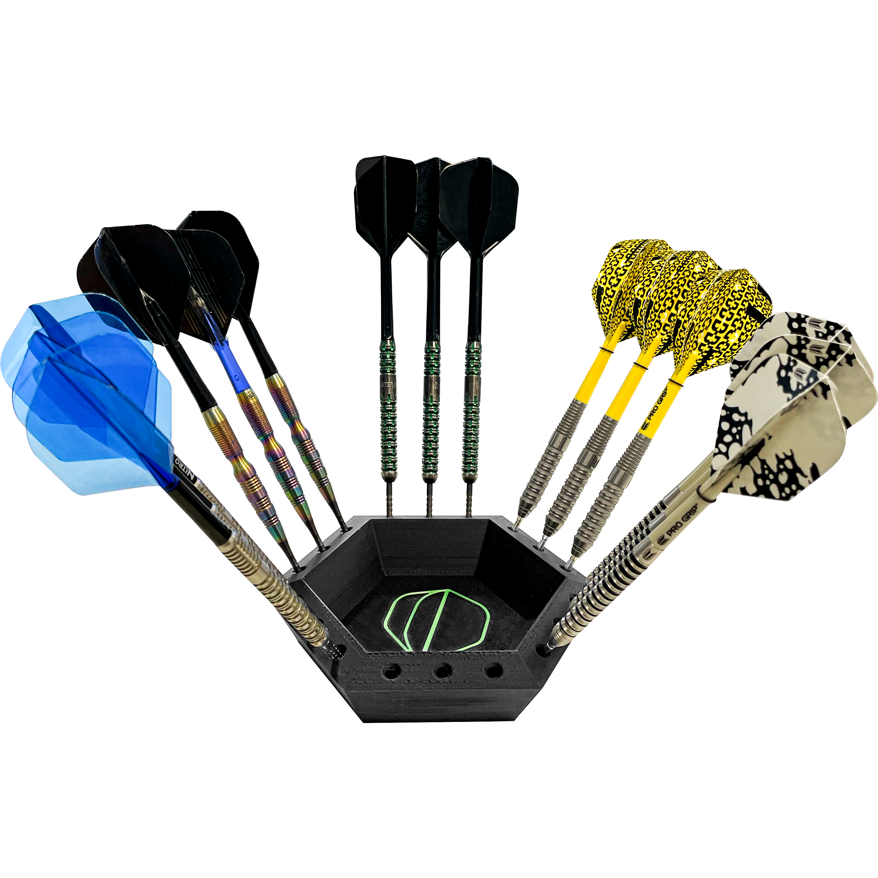 DartSturm - 3D Dartbowl Dartständer - 18-Fach