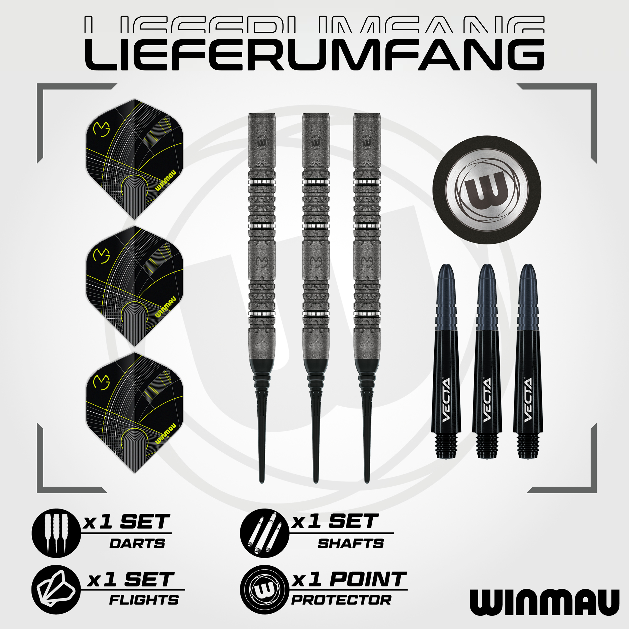 Winmau - Michael van Gerwen Signature Edition - Softdart Winmau - Michael van Gerwen Signature Edition - Softdart