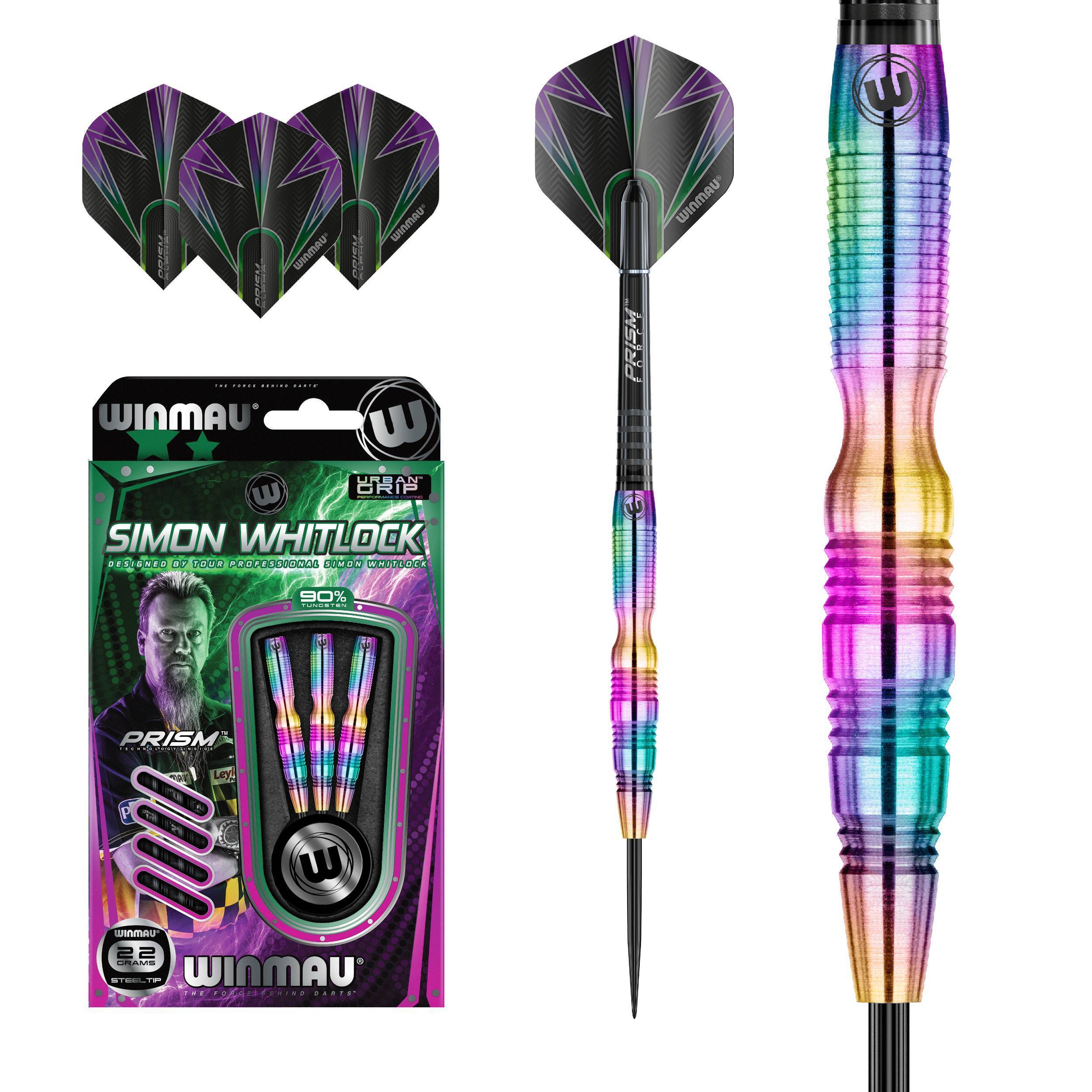Winmau-Simon-Whitlock-Urban-Grip-Steeldart-Collage Winmau - Simon Whitlock Urban Grip - Steeldart