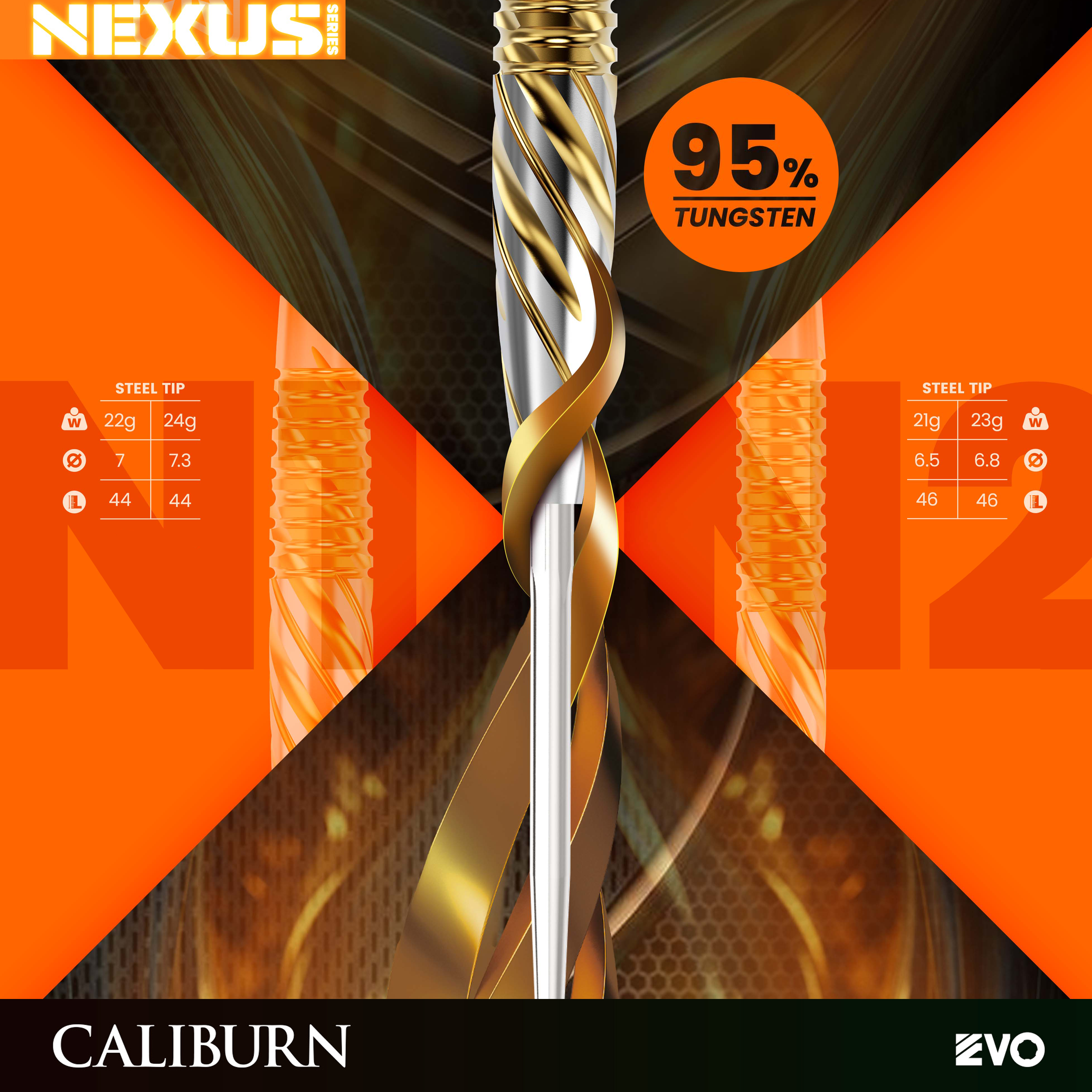 Caliburn - EVO Nexus N1 - Steeldart Caliburn - EVO Nexus N1 - Steeldart