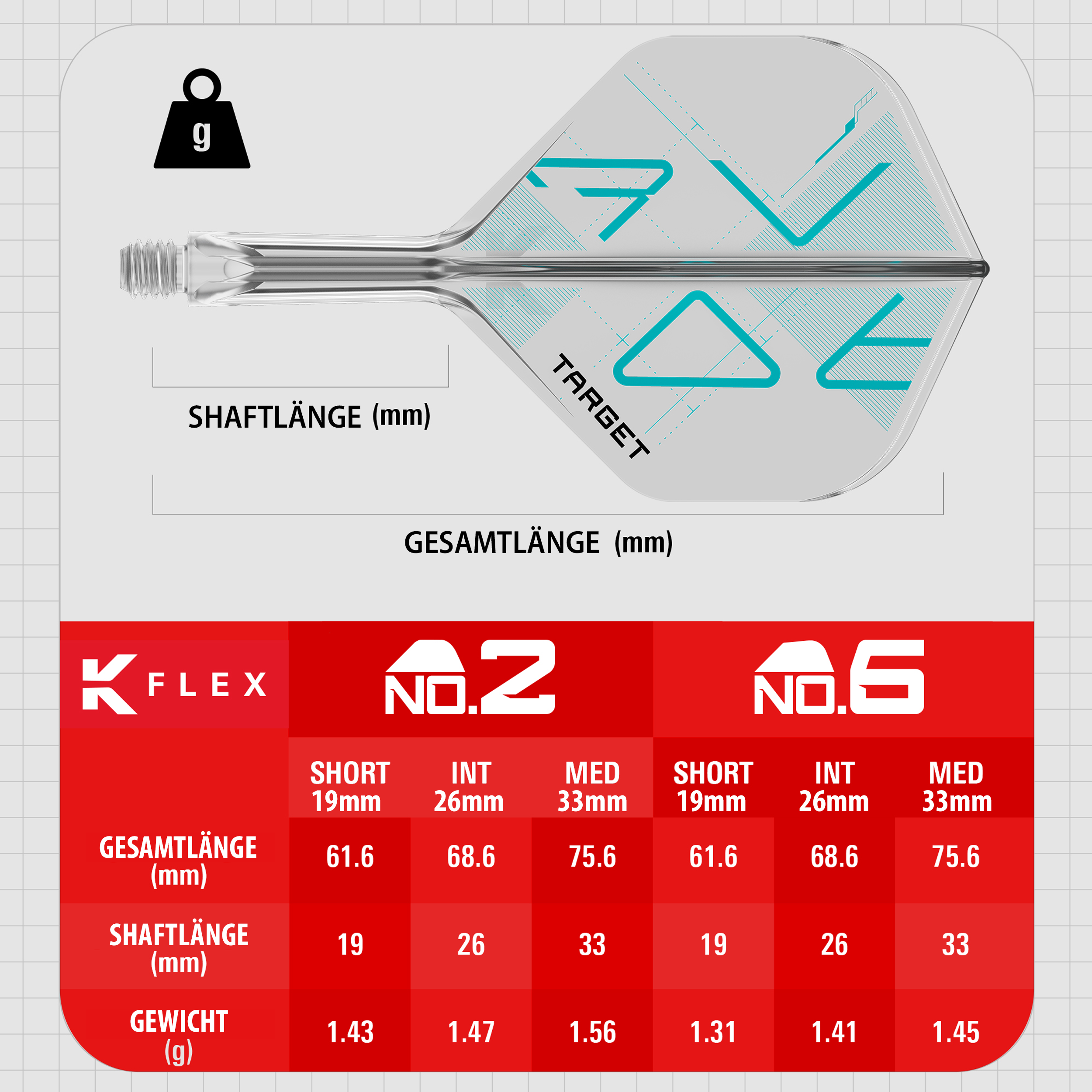 Target - K-Flex Flightsystem Rove - No2 Target - K-Flex Flightsystem Rove - No2