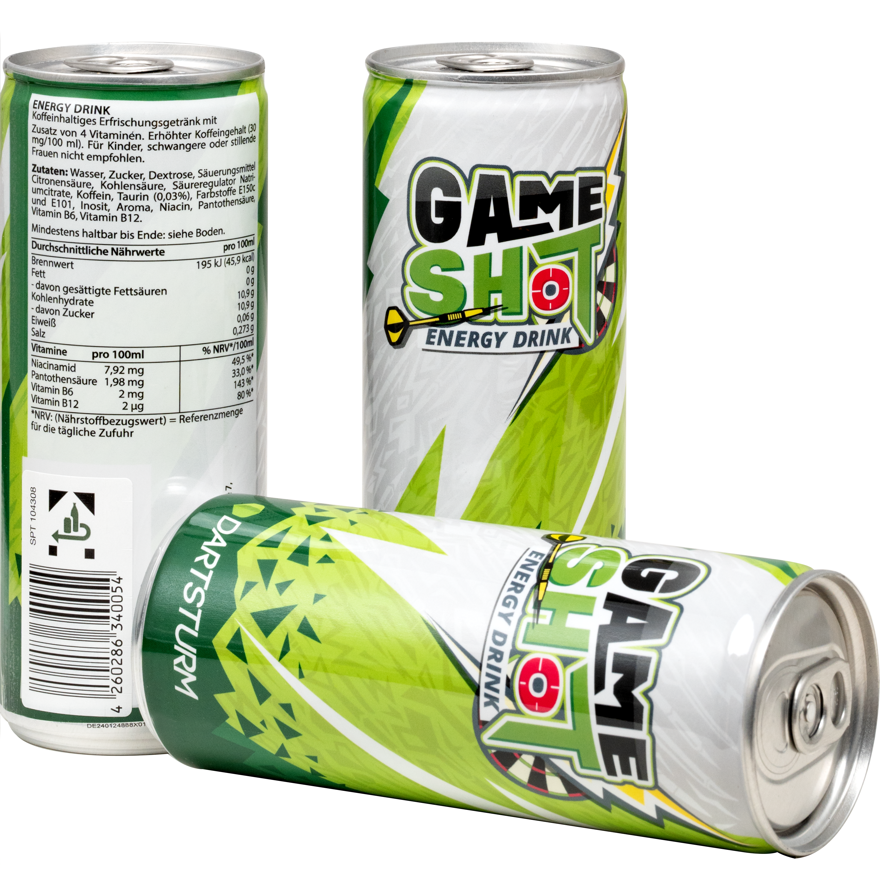 DartSturm - Energy Drink "Game Shot"
