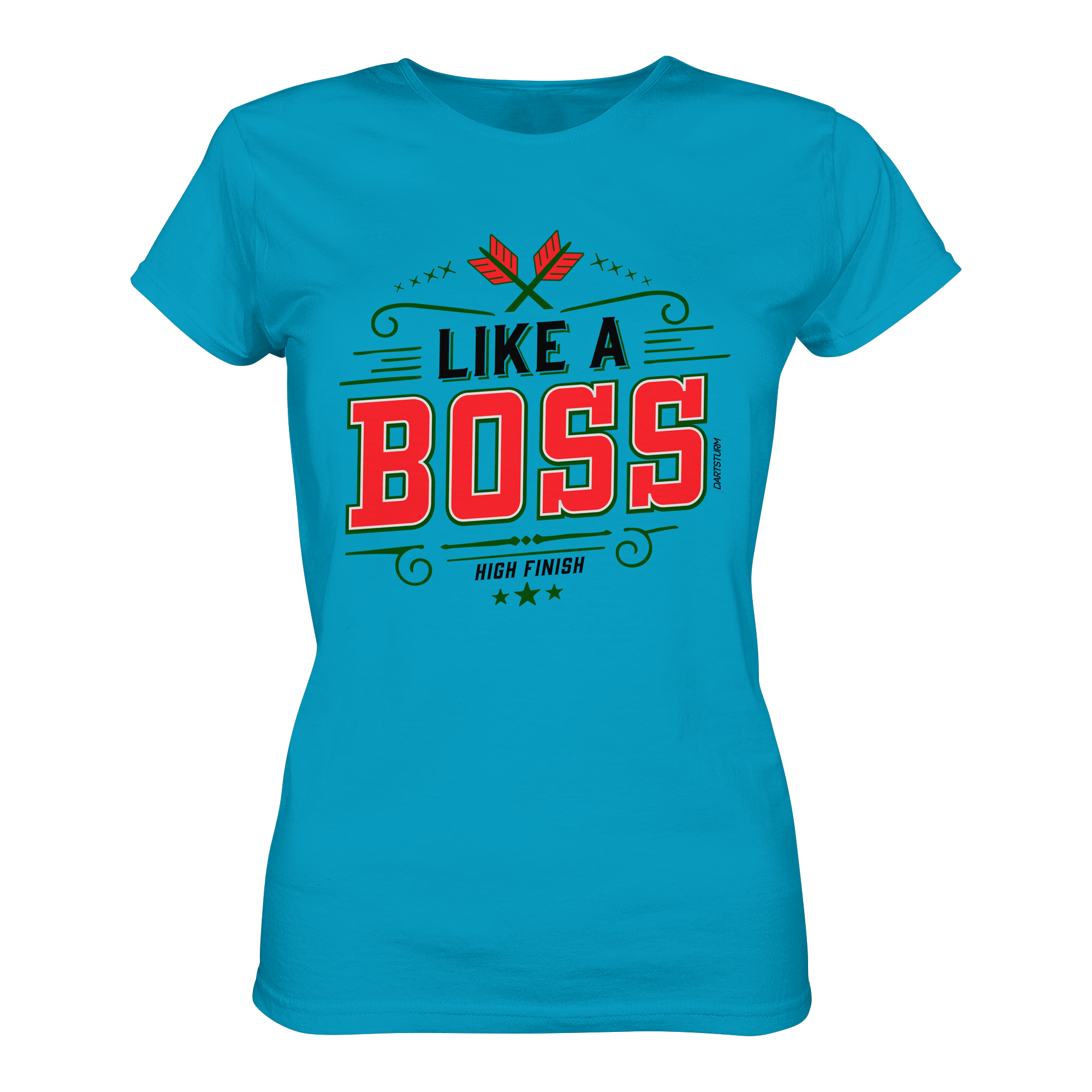 DartSturm - Like a Boss Red - Ladies Premium Shirt