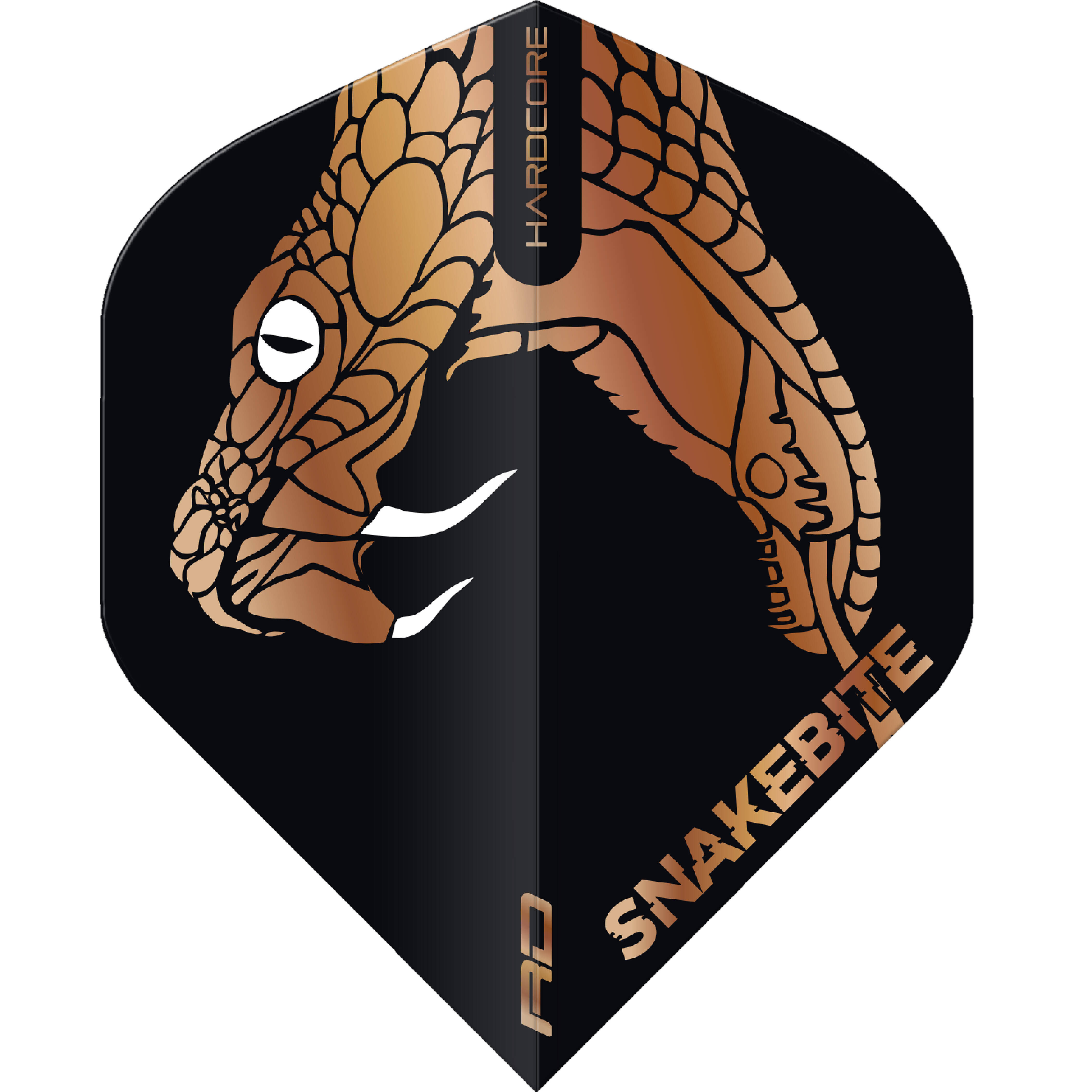 Red-Dragon-Hardcore-Premium-Peter-Wright-Snake-Flight-Standard-Bronze Red Dragon - Hardcore Premium Peter Wright Snake Copper Flight - Standard