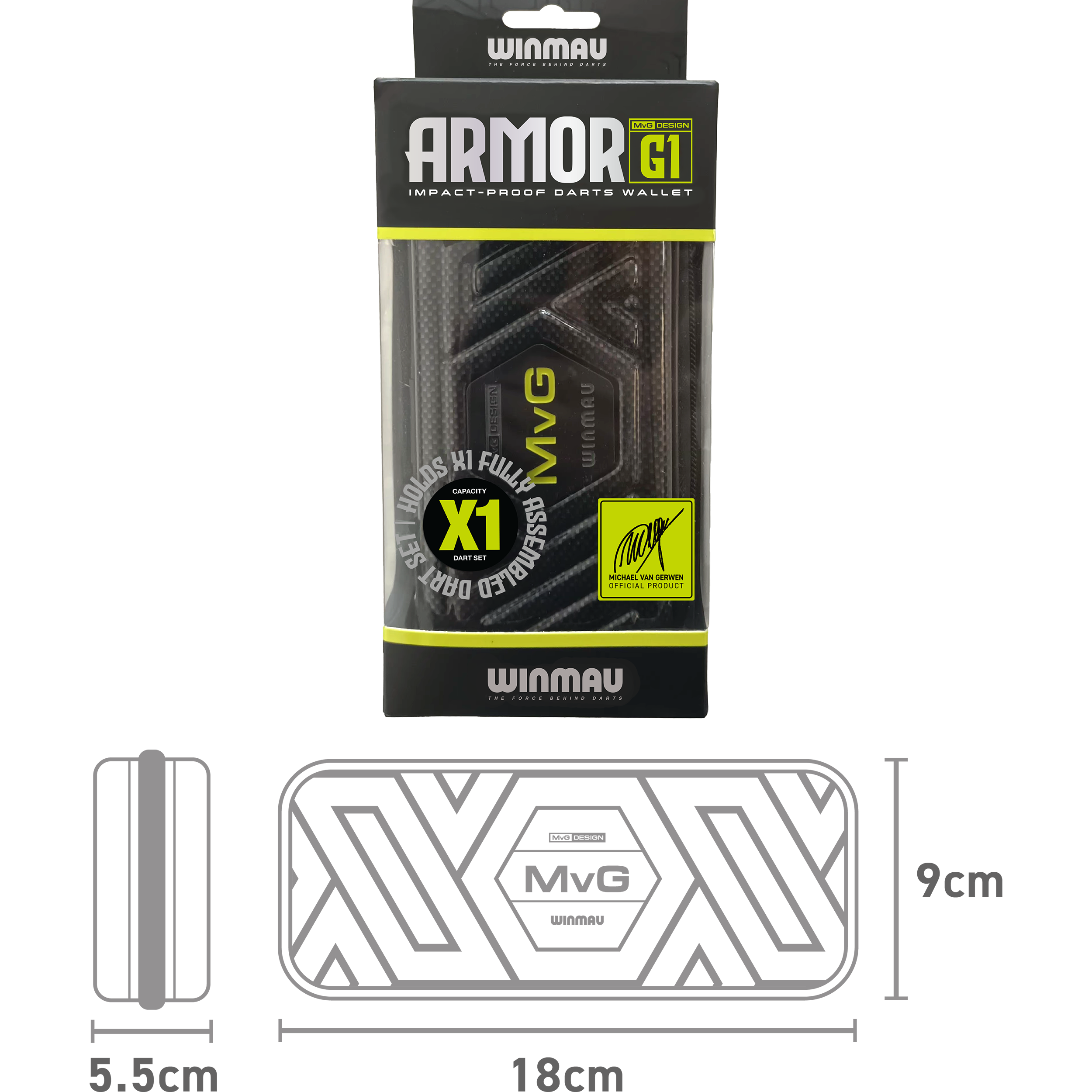 Winmau - Michael van Gerwen - Armor G1 Dartwallet