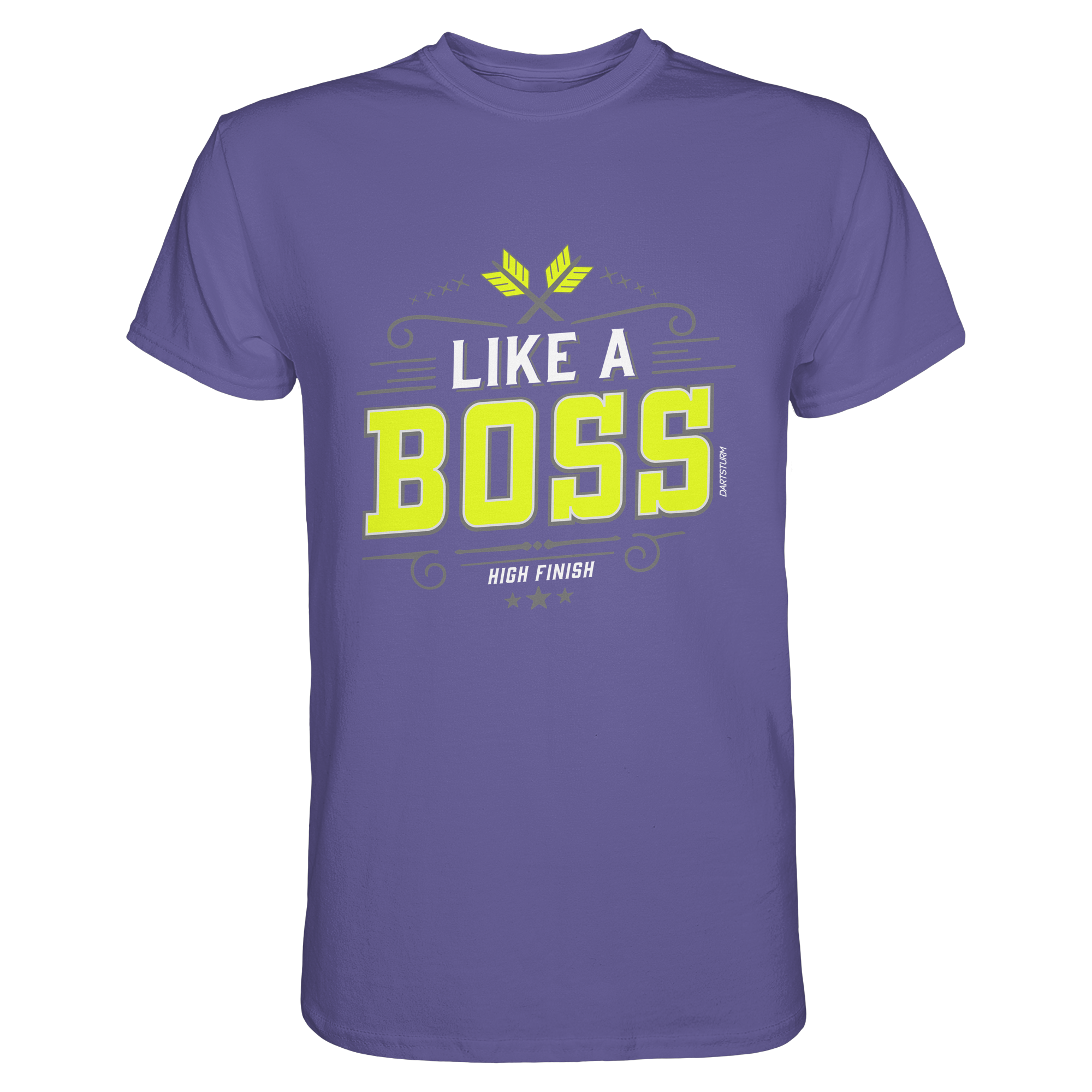 DartSturm - Like a Boss Yellow - Premium Shirt