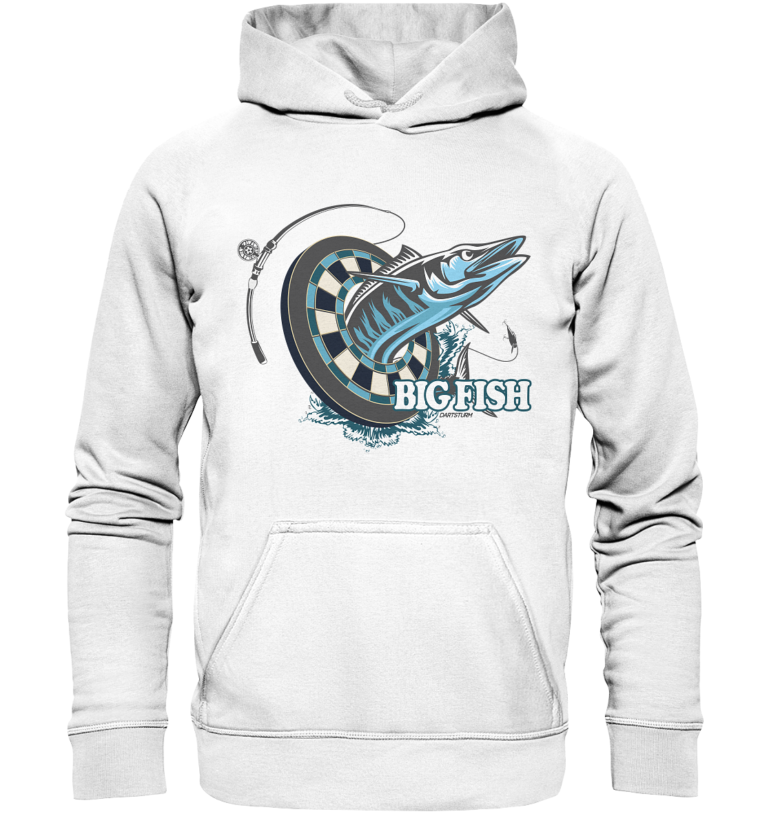 DartSturm - Big Fish - Basic Unisex Hoodie