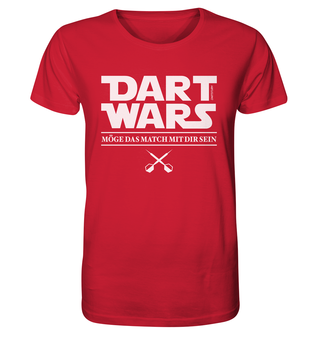 DartSturm - Dart Wars Weiß - Organic Shirt DartSturm - Dart Wars Weiß - Organic Shirt