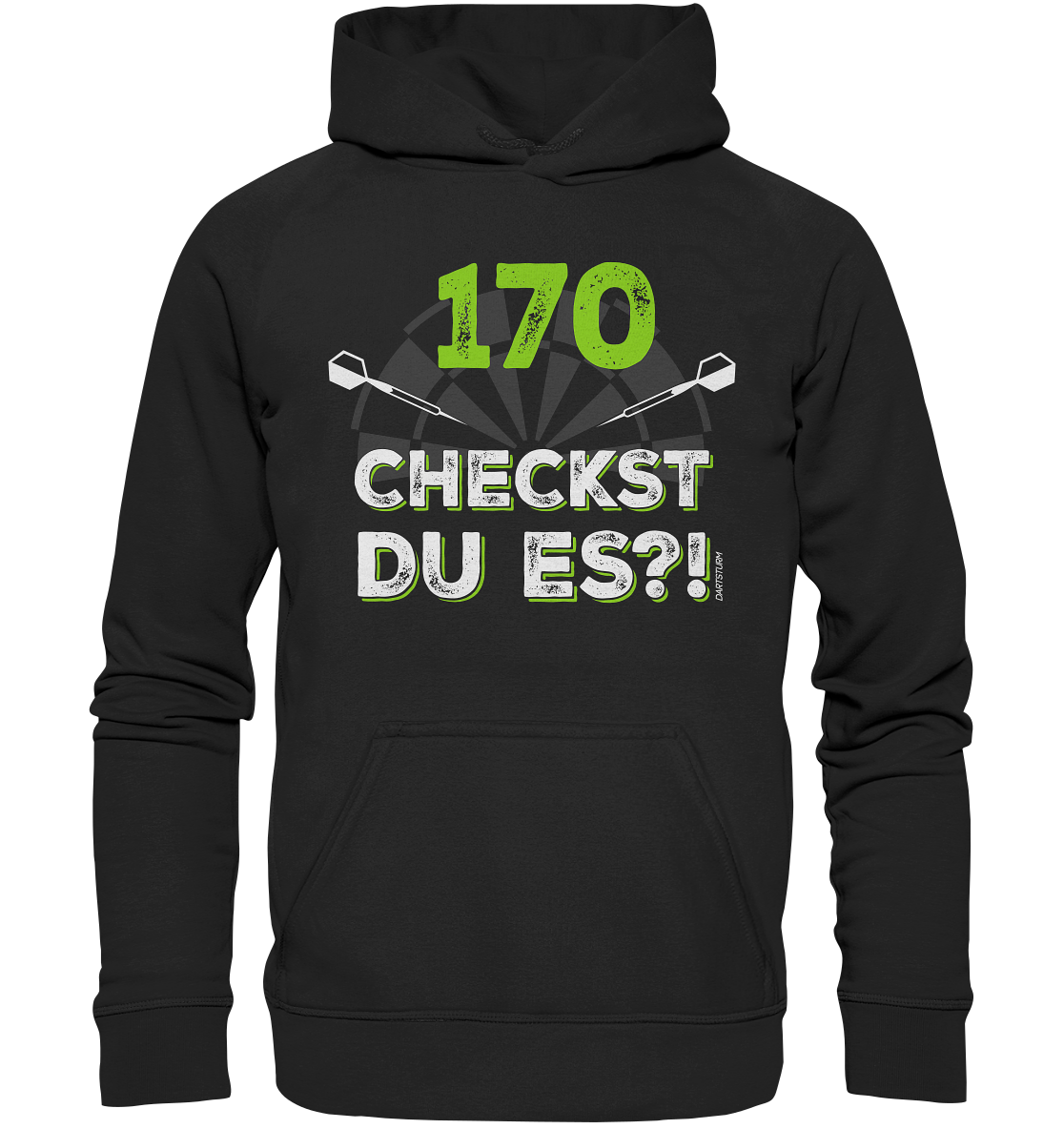 DartSturm - 170 Checkst du es - Basic Unisex Hoodie
