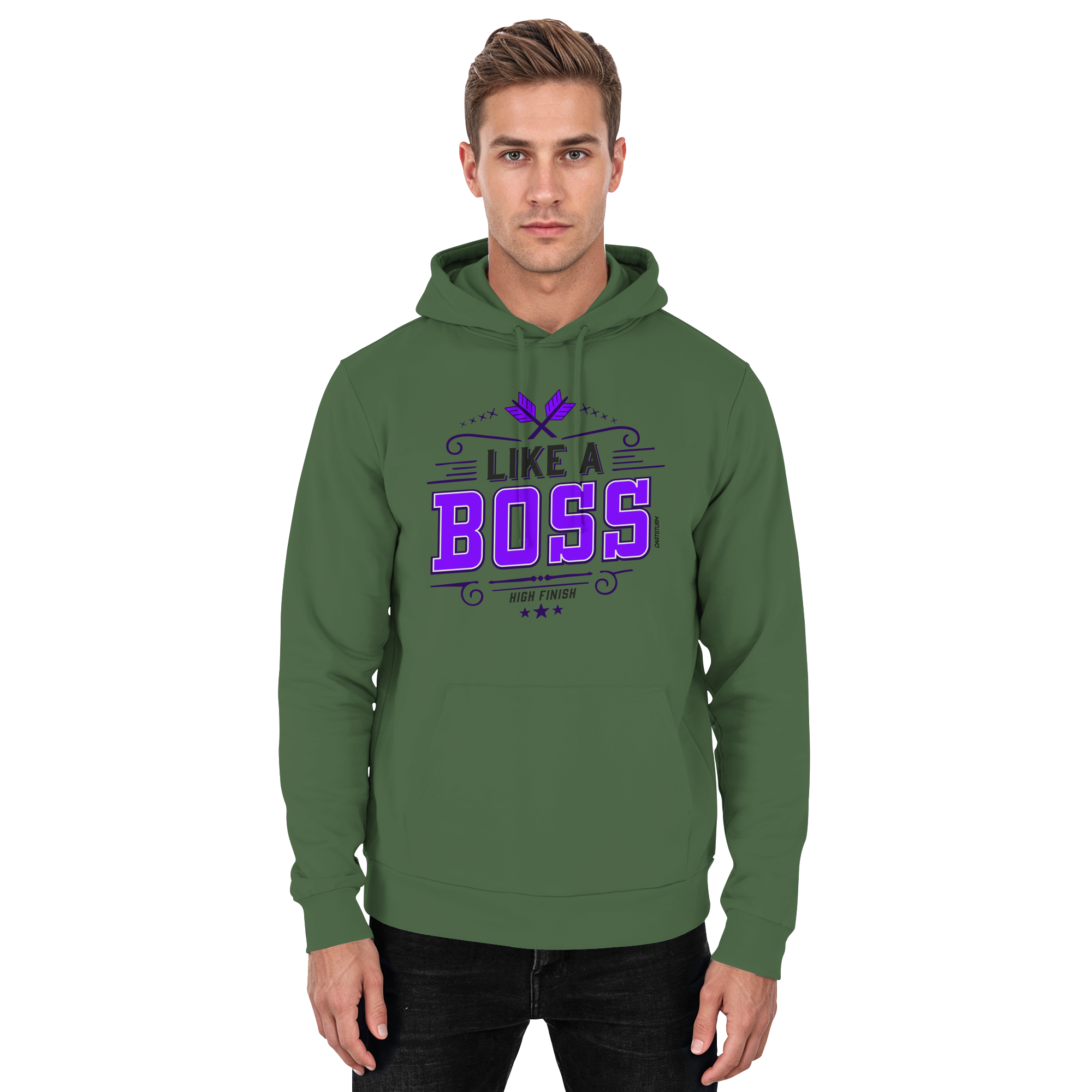 DartSturm - Like a Boss Purple - Basic Unisex Hoodie DartSturm - Like a Boss Purple - Basic Unisex Hoodie