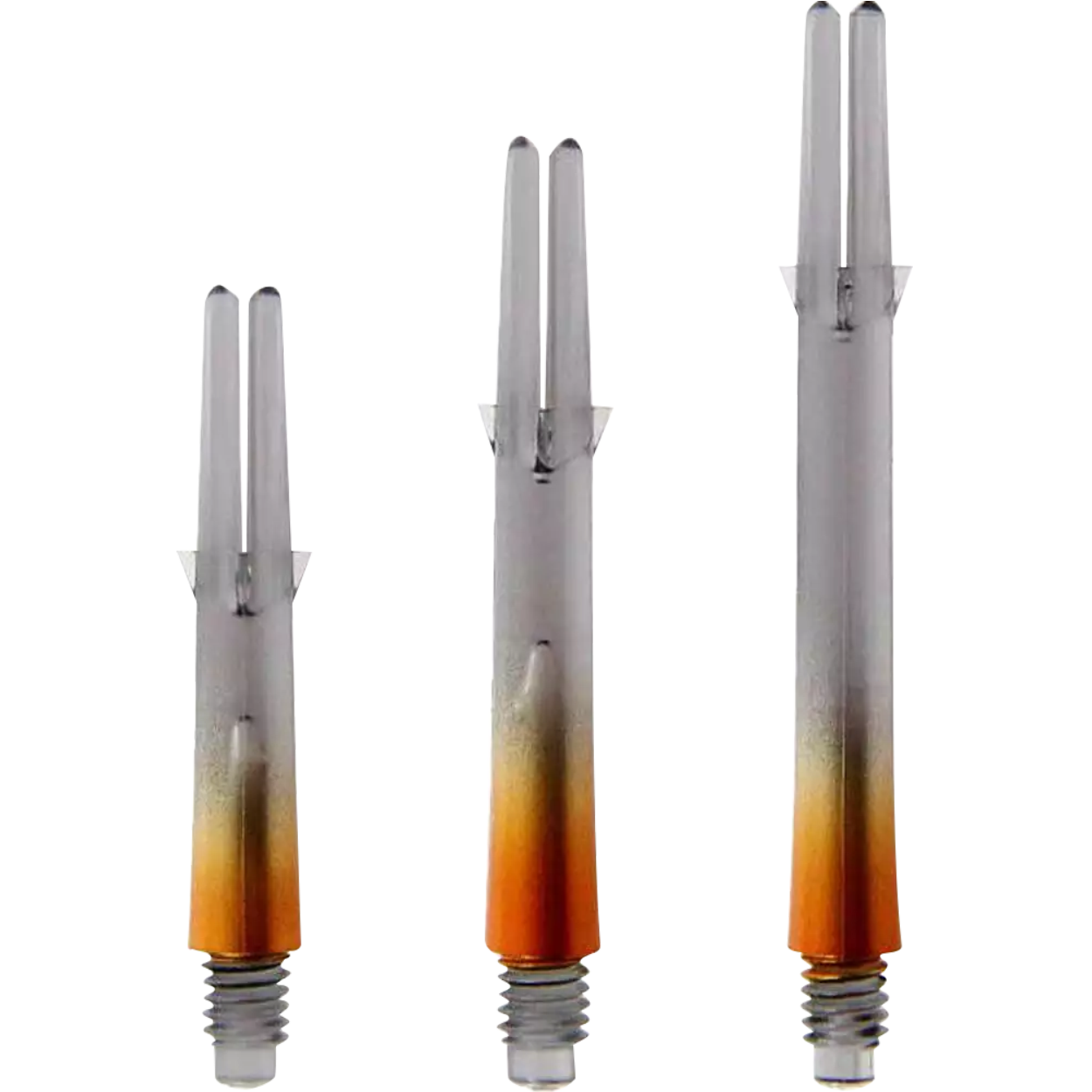 L-Style - L-Shaft Lock Straight TwoTone - Schwarz Klar Orange L-Style - L-Shaft Lock Straight TwoTone - Schwarz Klar Orange