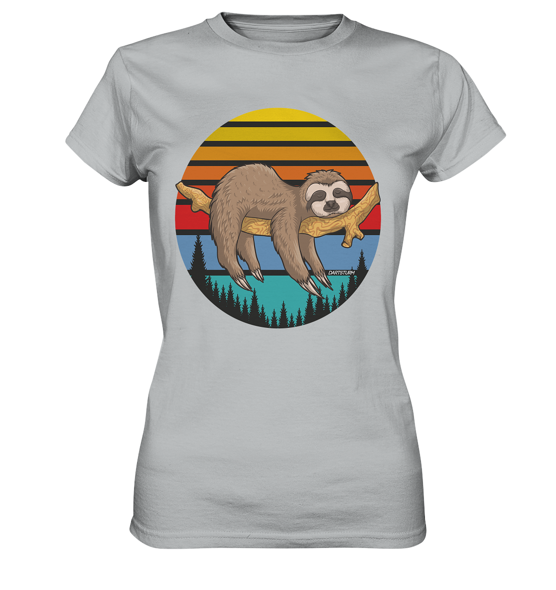 DartSturm - Lazy Sloth - Ladies Premium Shirt DartSturm - Lazy Sloth - Ladies Premium Shirt