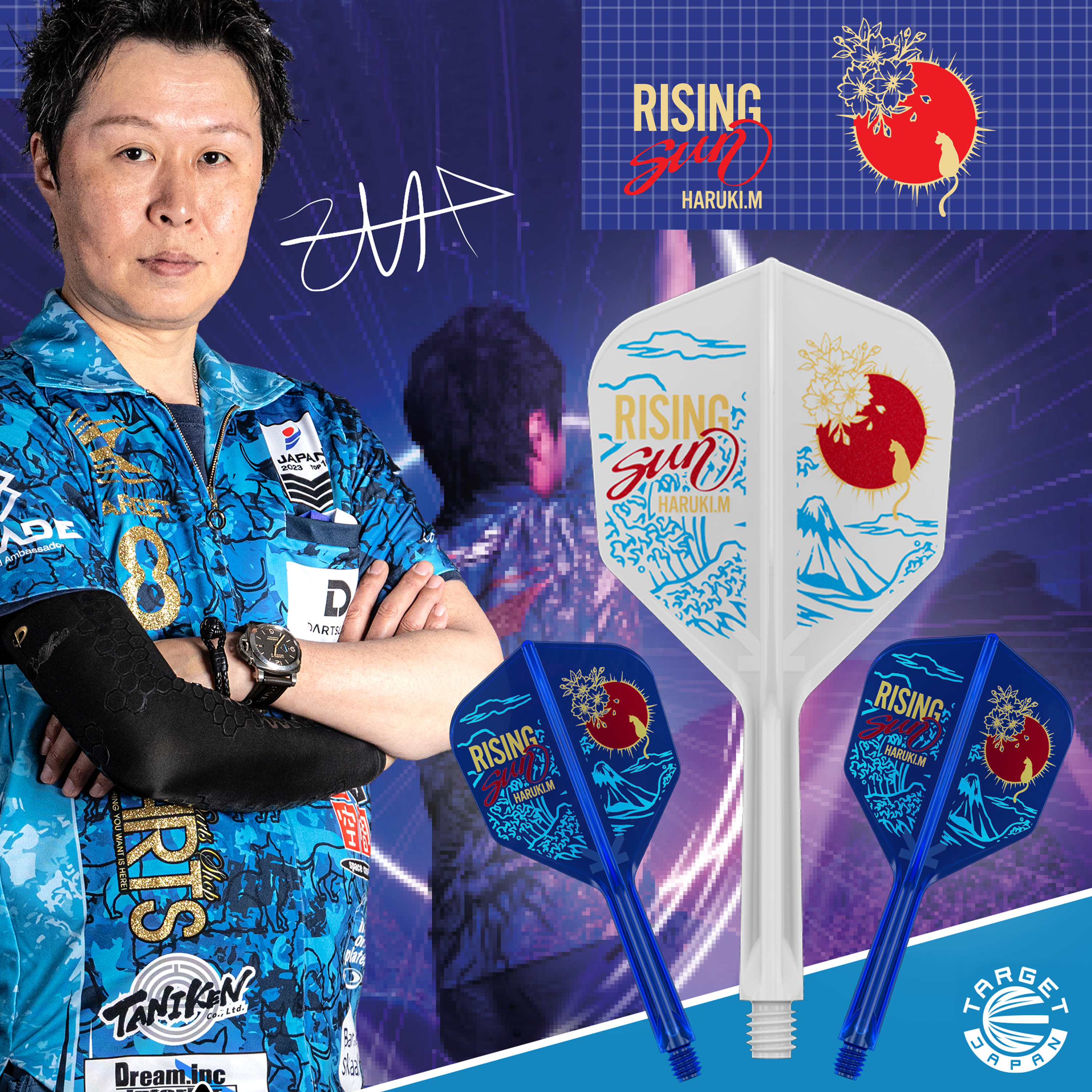 Target Japan - K-Flex Flightsystem Haruki Muramatsu - No6