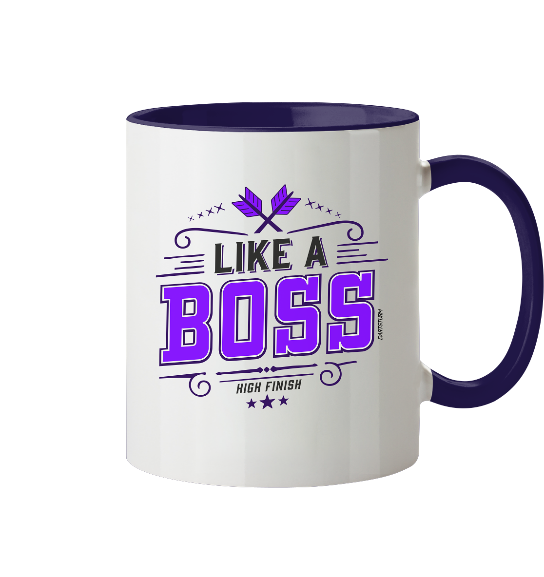 DartSturm - Like a Boss Purple - Tasse zweifarbig DartSturm - Like a Boss Purple - Tasse zweifarbig
