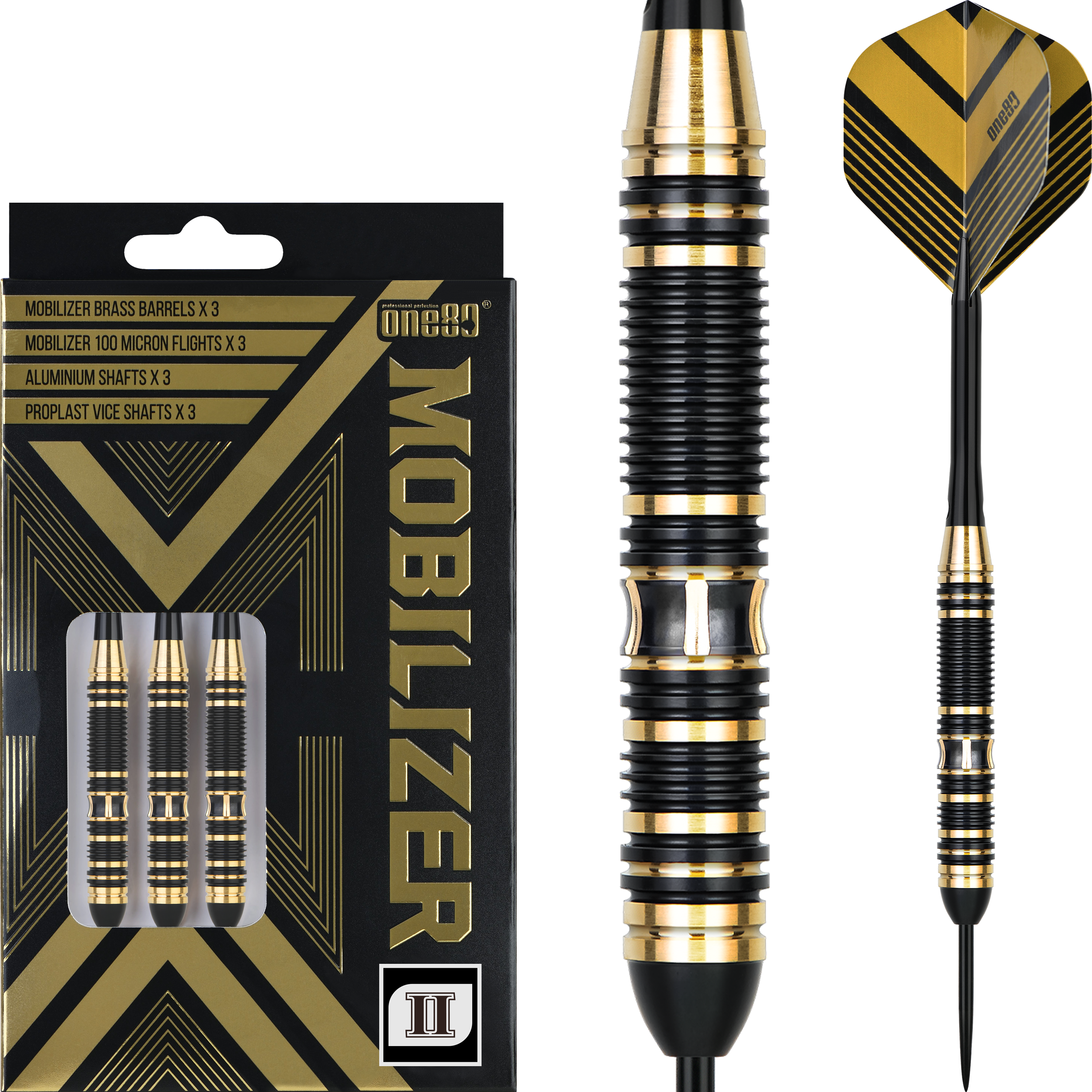 One80 - Mobilizer 02 Brass - Steeldart One80 - Mobilizer 02 Brass - Steeldart