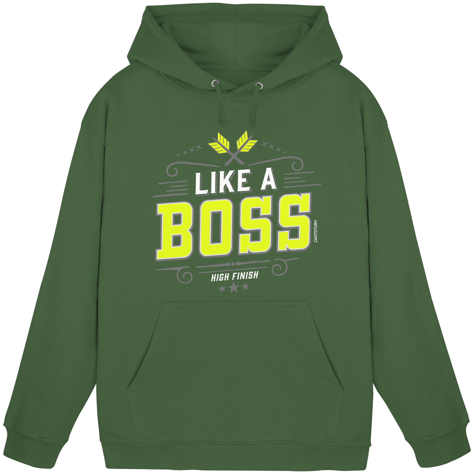 DartSturm - Like a Boss Yellow - Basic Unisex Hoodie DartSturm - Like a Boss Yellow - Basic Unisex Hoodie