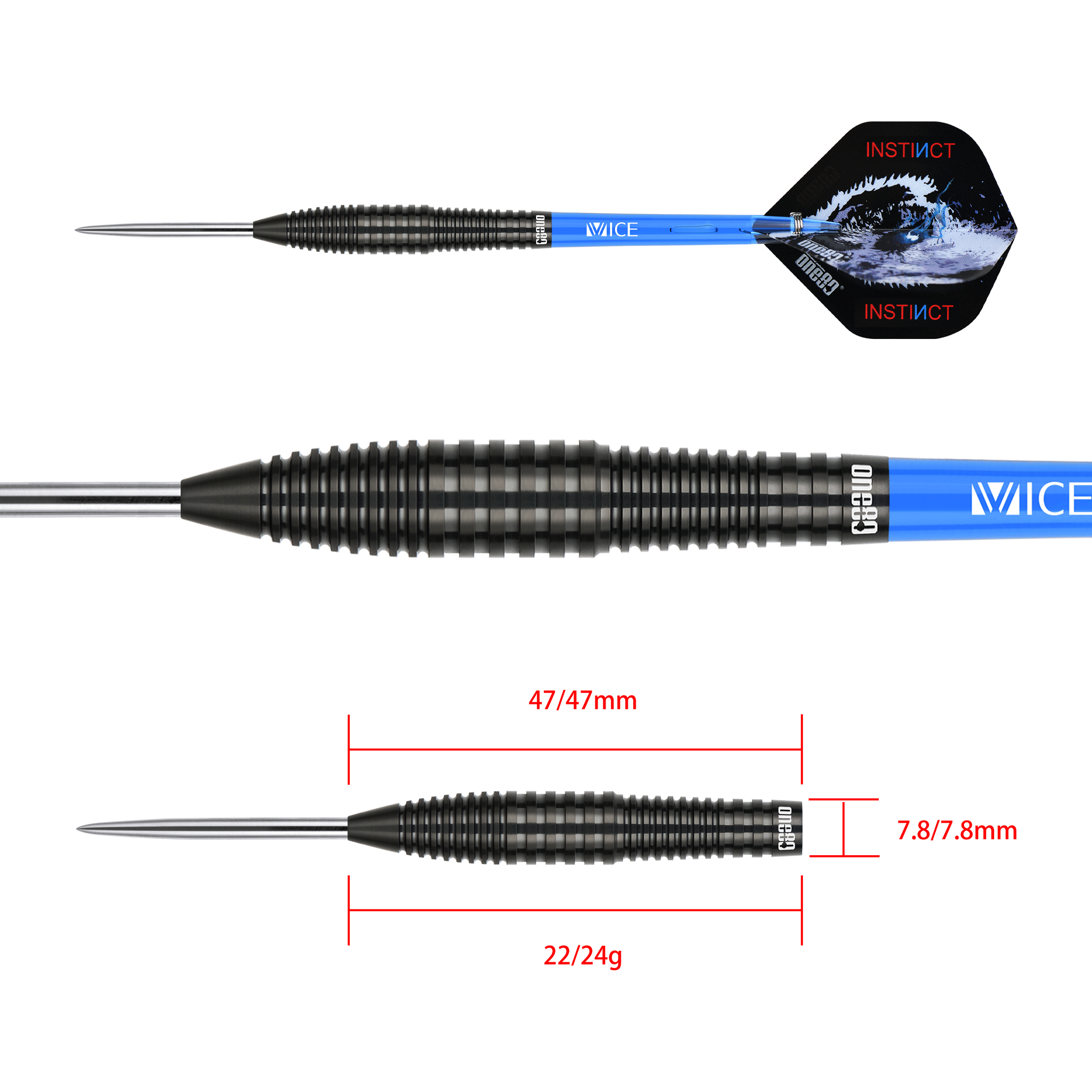 One80 - Night Hunter Endurance - Steeldart One80 - Night Hunter Endurance - Steeldart
