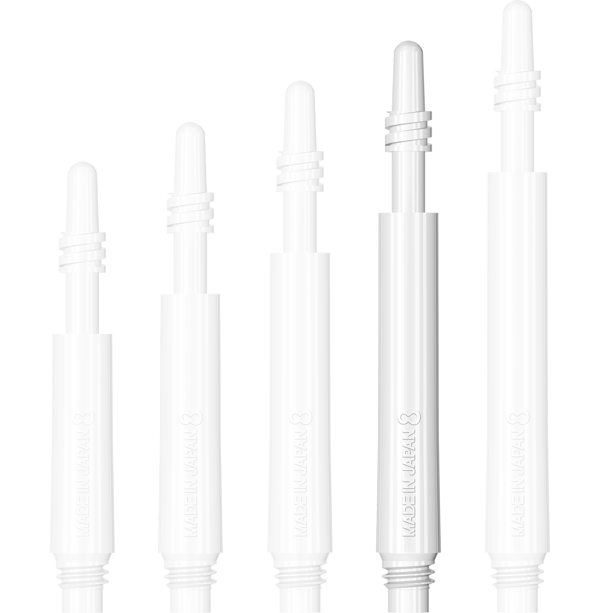8 Flight - Regular Spin Shaft - Weiß