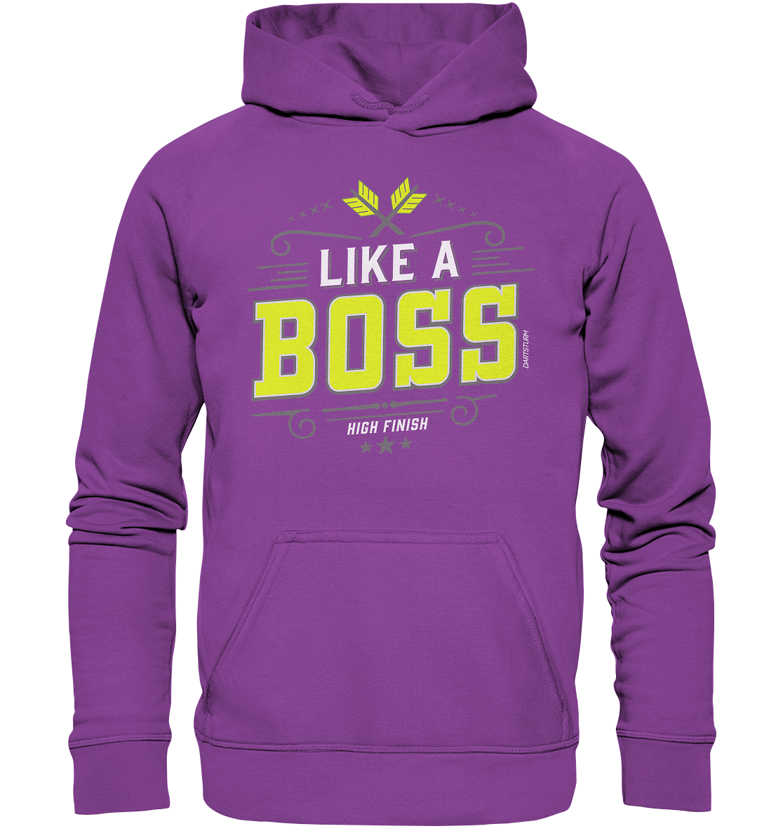 DartSturm - Like a Boss Yellow - Basic Unisex Hoodie