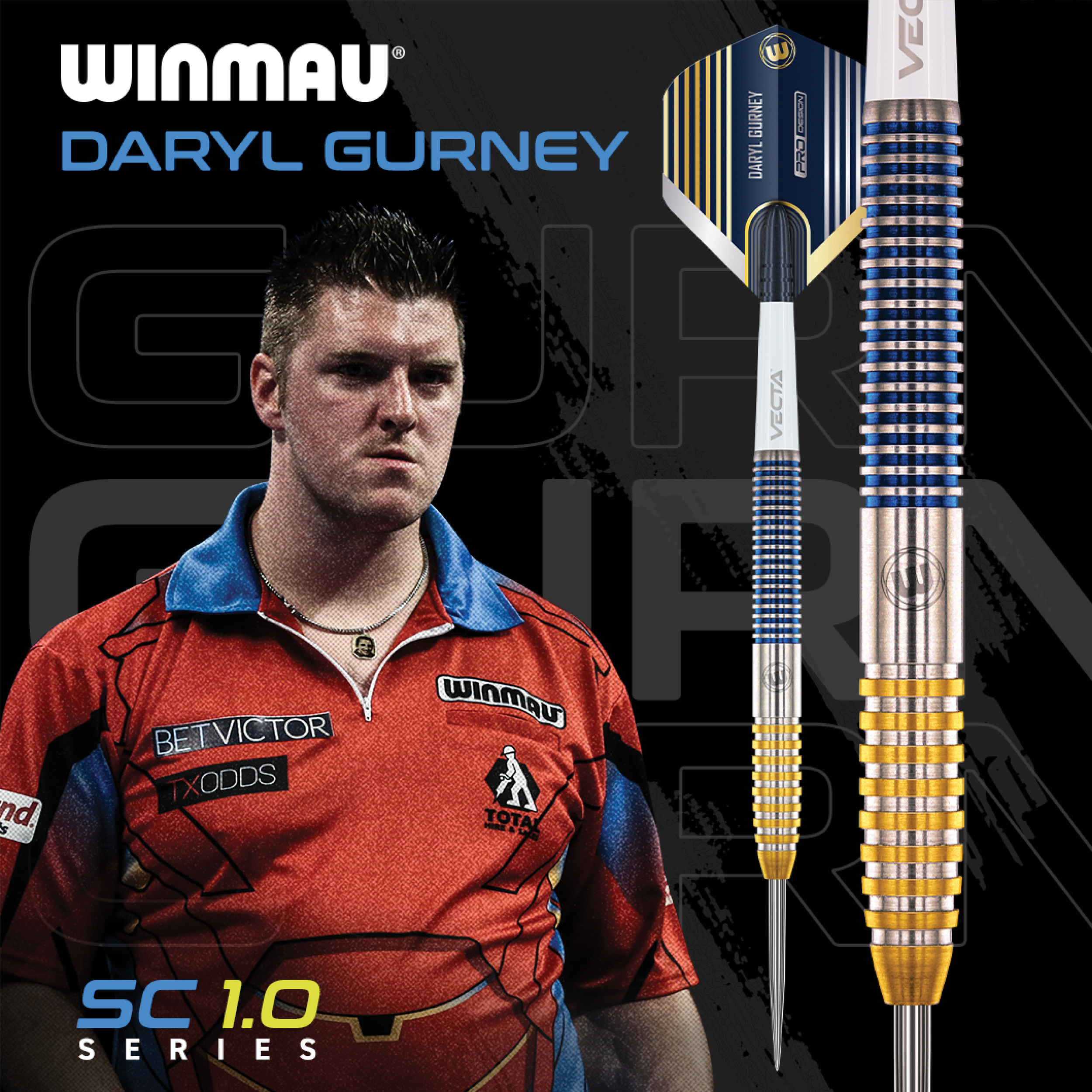 Winmau - Daryl Gurney SC 1.0 Series - Steeldart