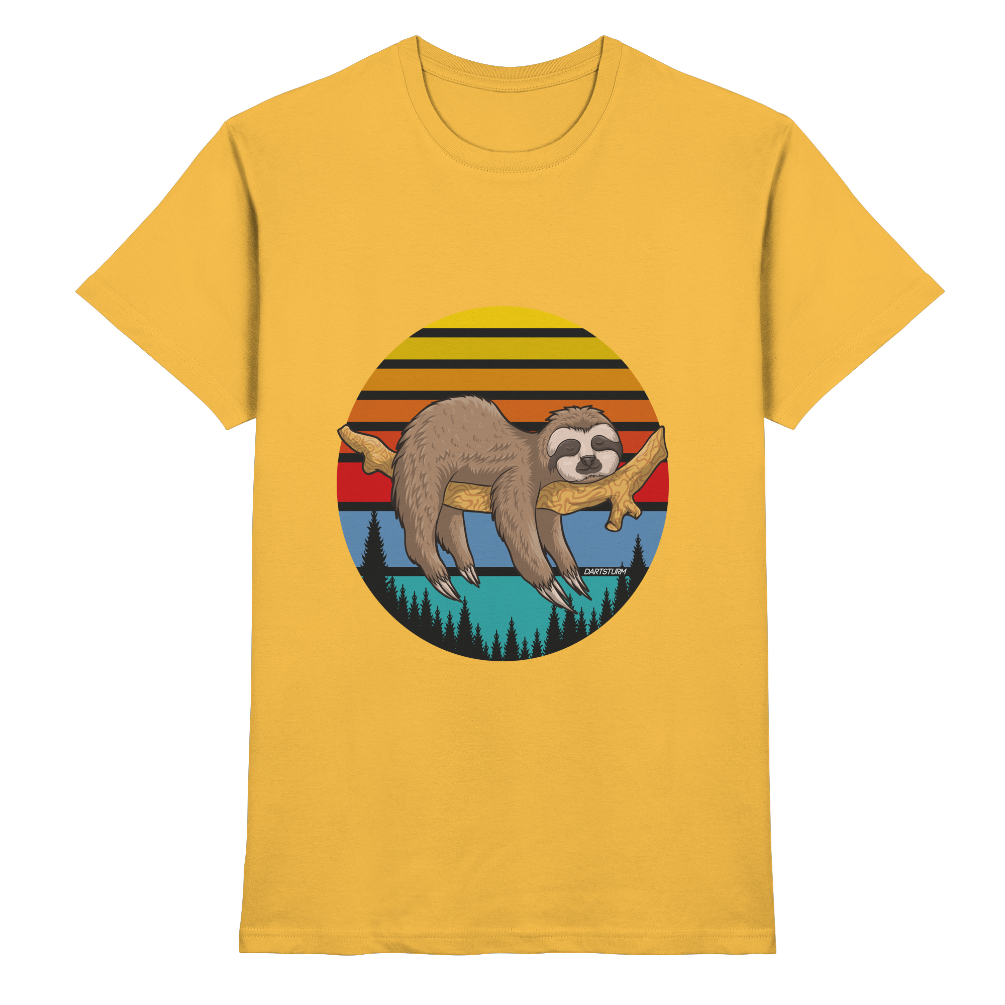 DartSturm - Lazy Sloth - Premium Shirt DartSturm - Lazy Sloth - Premium Shirt