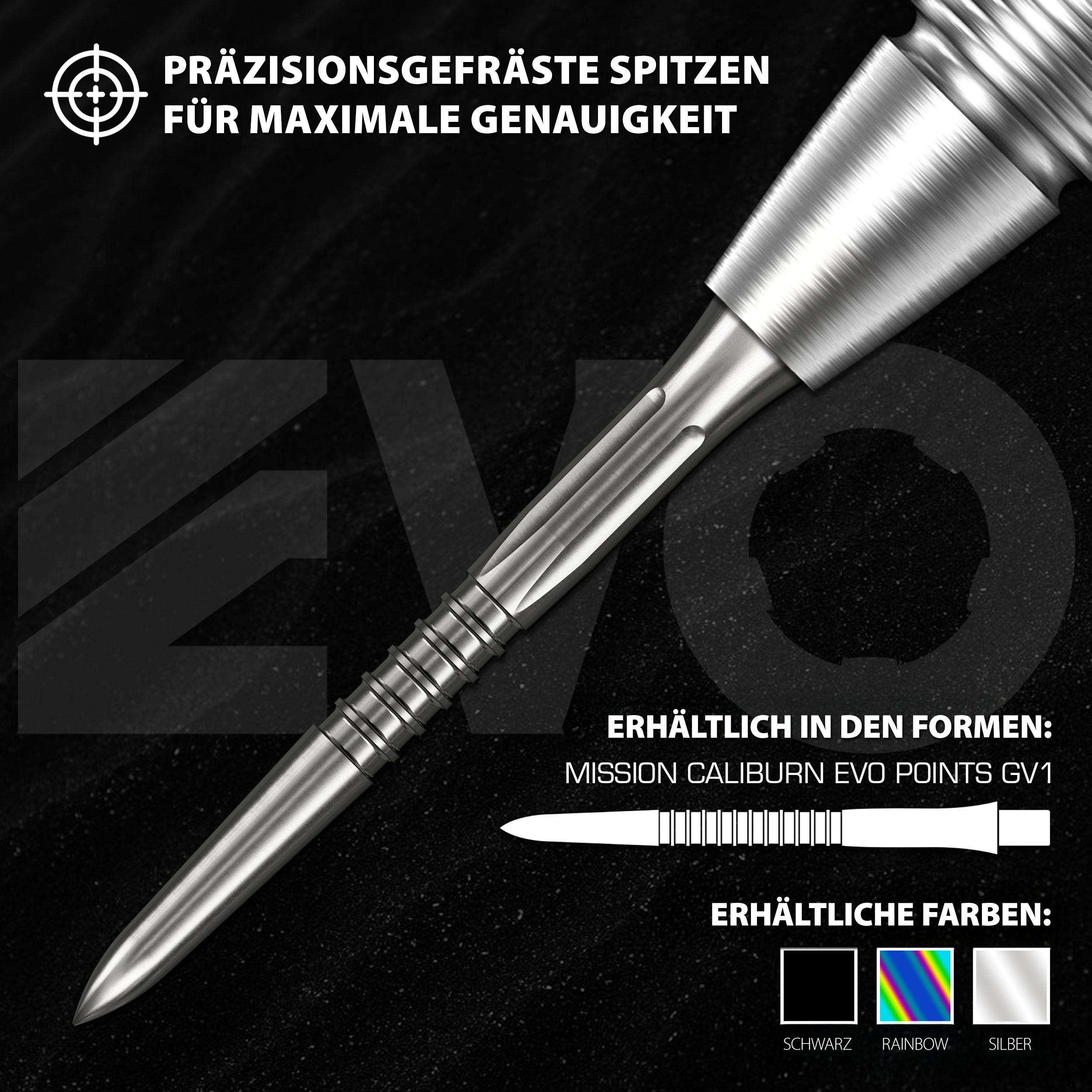 Mission - Caliburn - EVO GV1 - Silber Mission - Caliburn - EVO GV1 - Silber