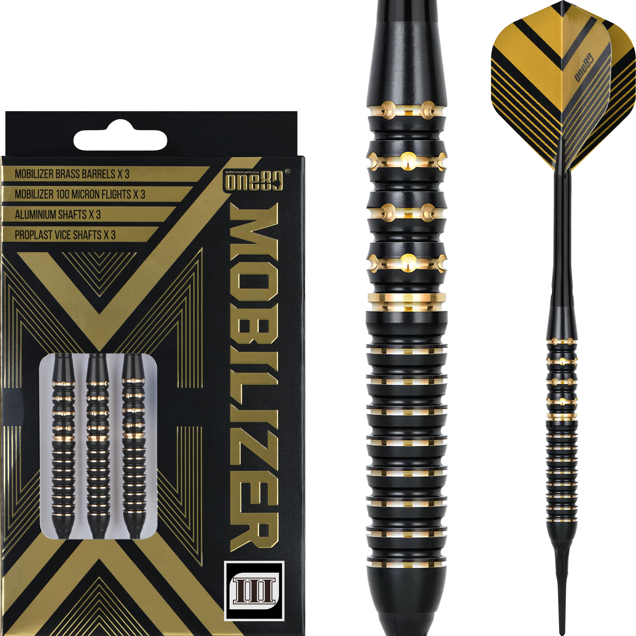 One80 - Mobilizer 03 Brass - Softdart