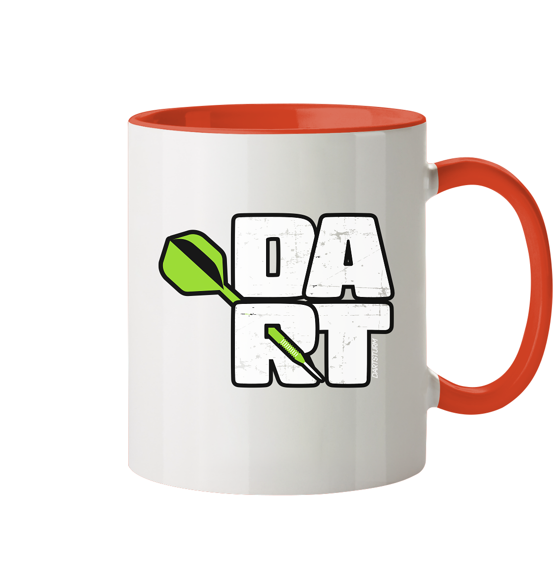 DartSturm - Dart - Tasse zweifarbig