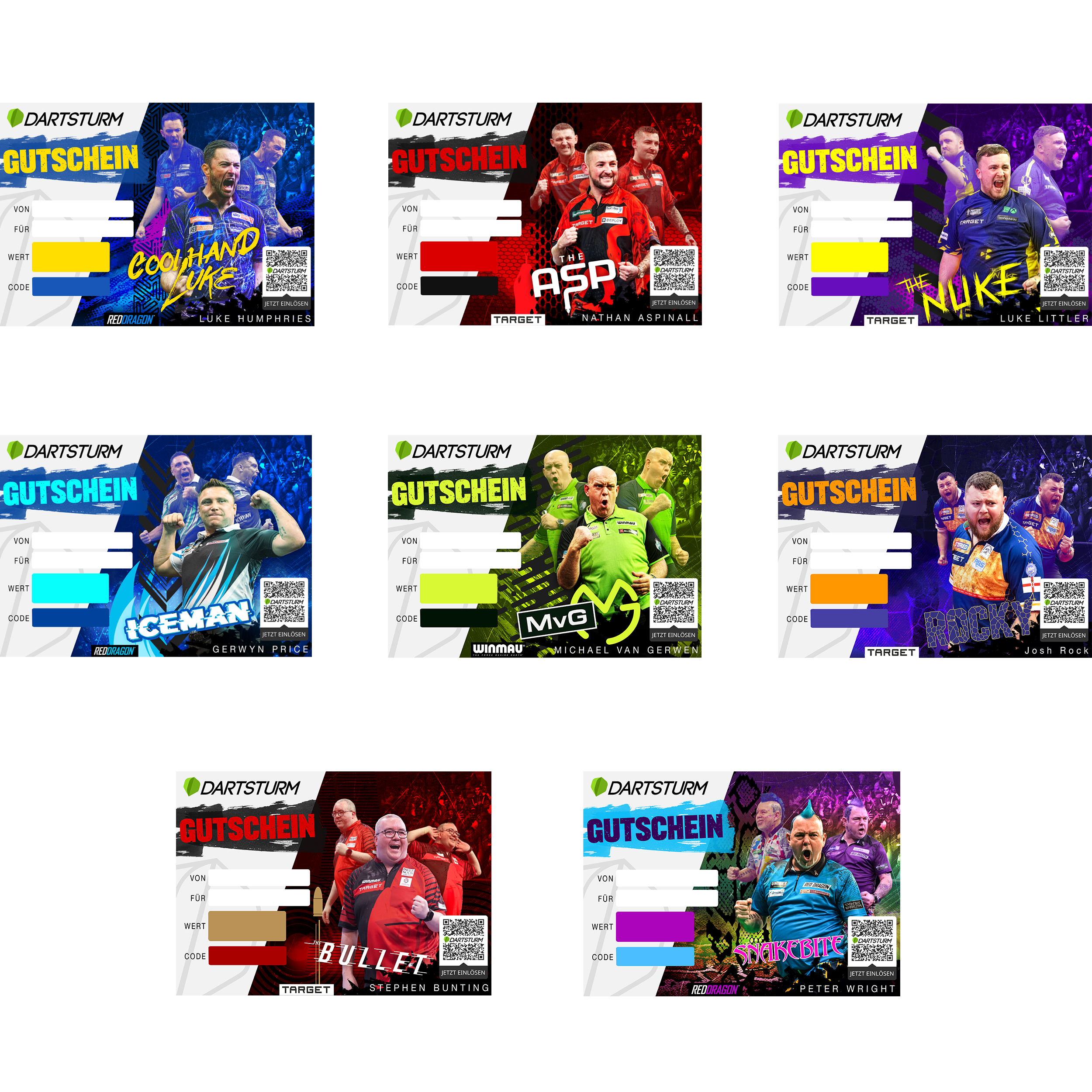 DartSturm - Gutschein Pro Player per E-Mail DartSturm - Gutschein Pro Player per E-Mail