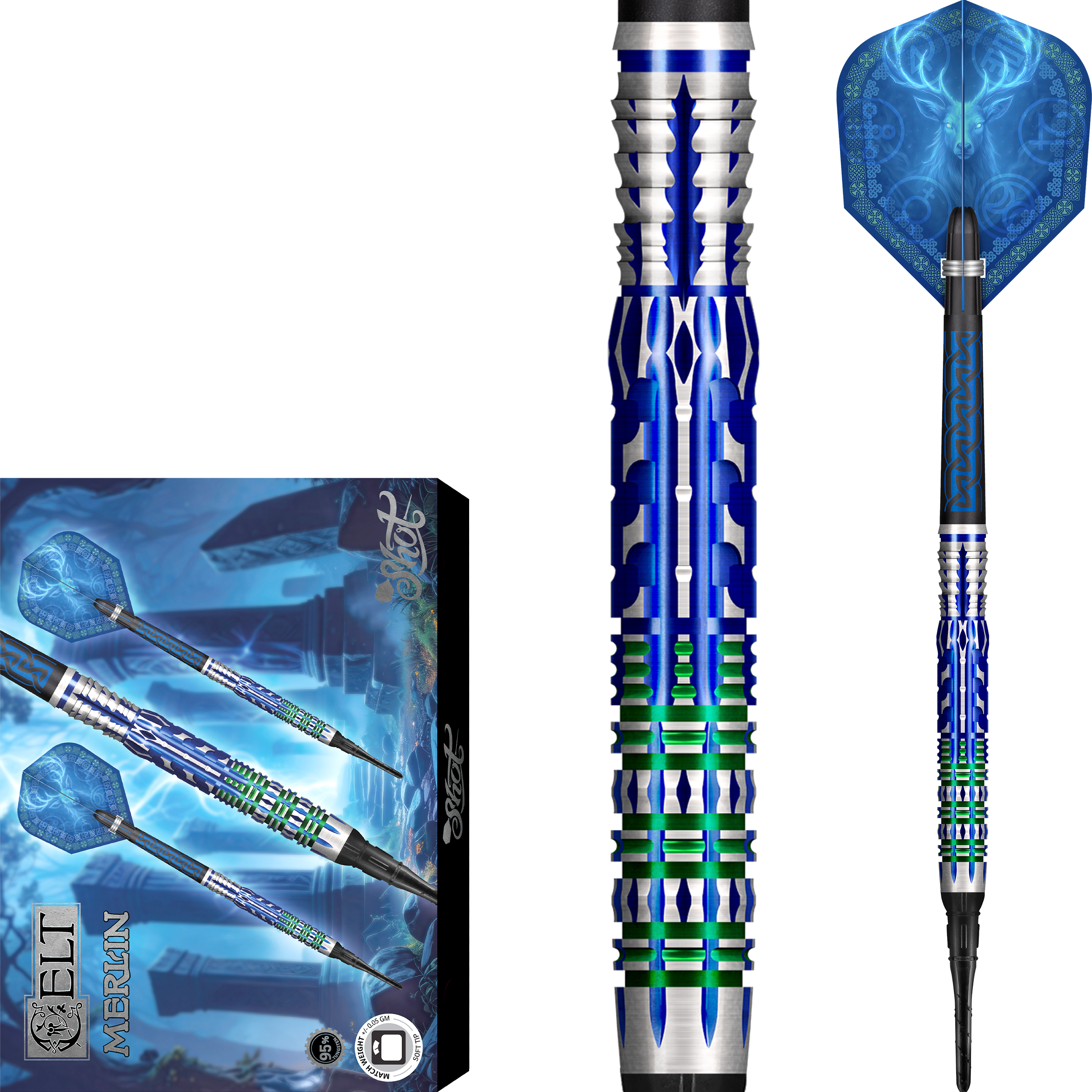 Shot - Celt Merlin - Softdart Shot - Celt Merlin - Softdart