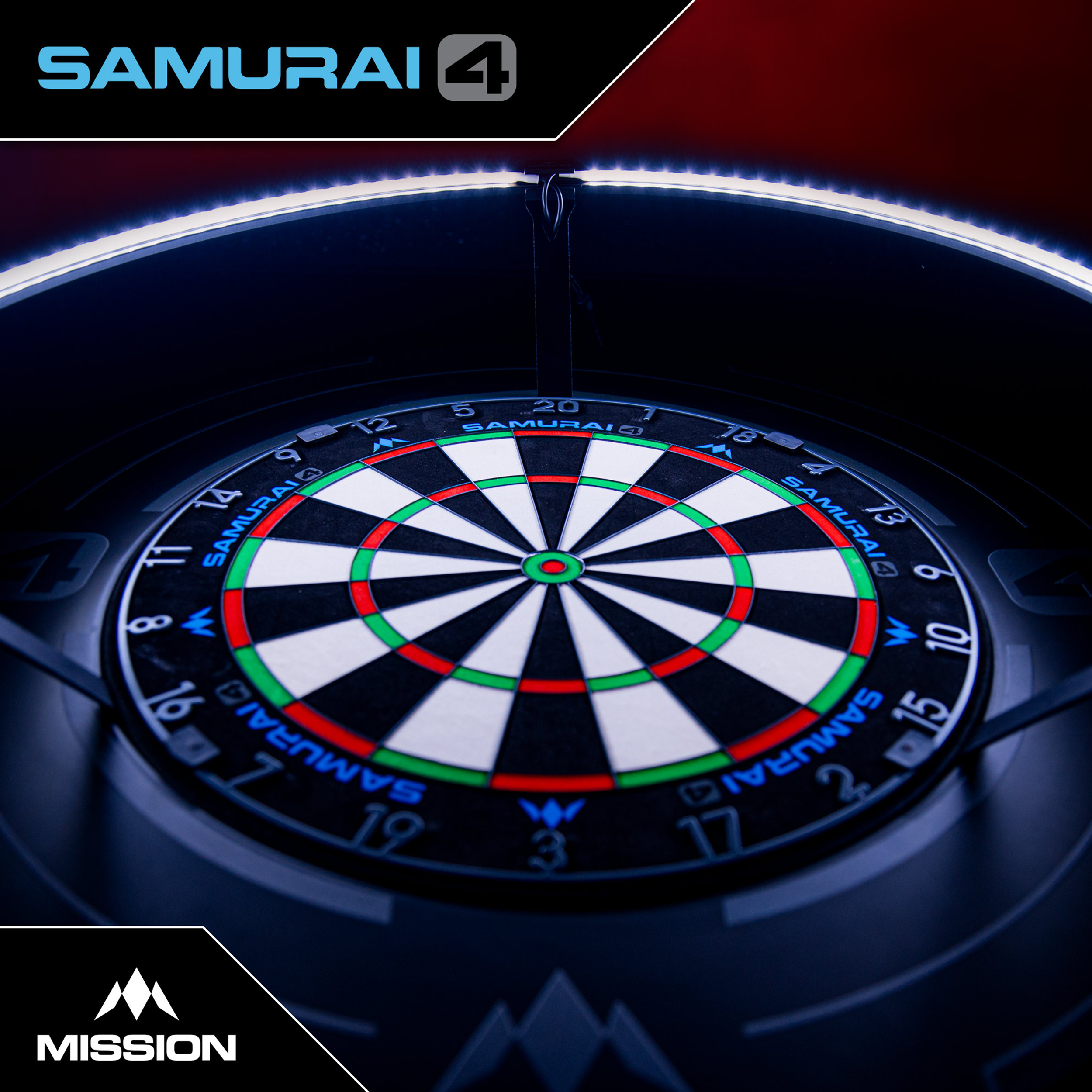 Mission - Samurai 4 Graphite Dartboard