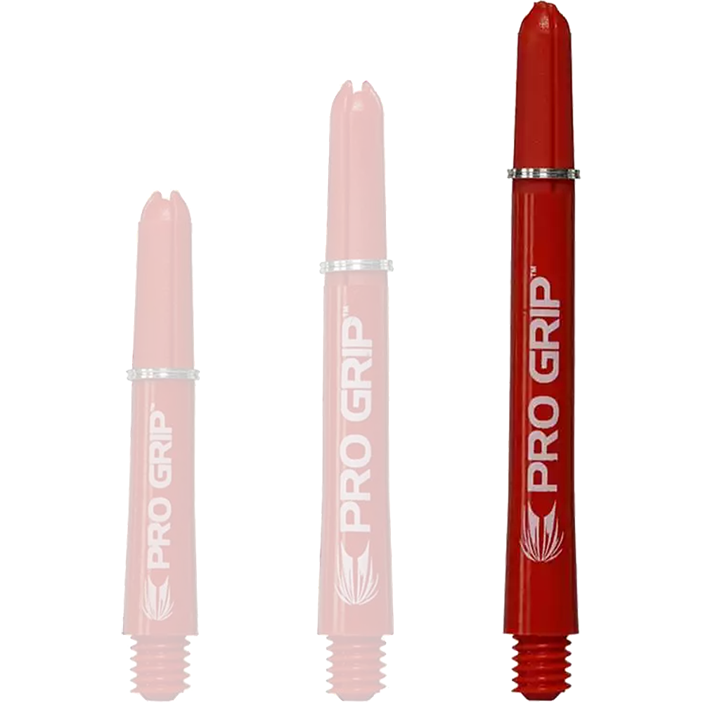 Target - Pro Grip Shaft 3er Set - Rot Target - Pro Grip Shaft 3er Set - Rot