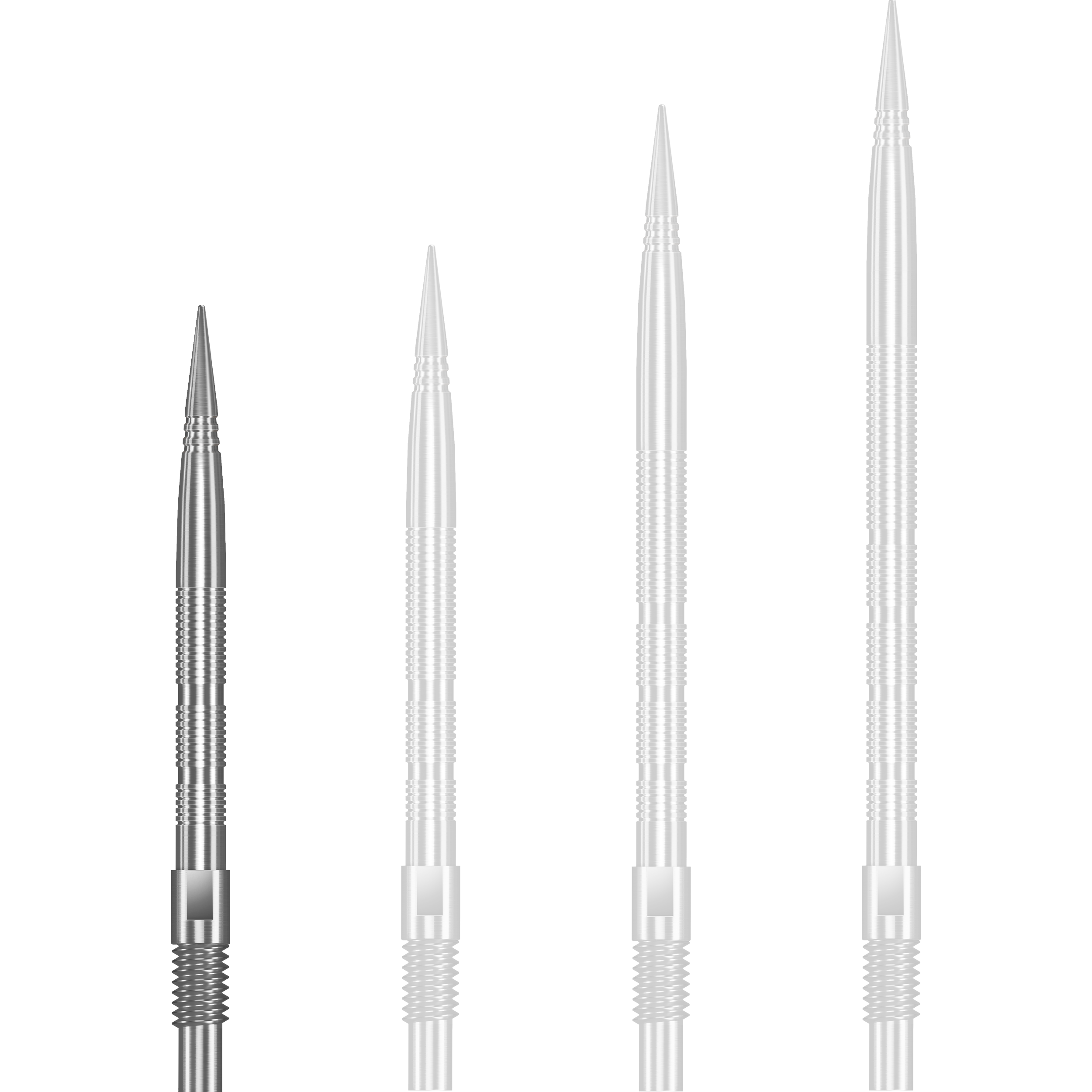 Harrows - Quick Point Micro Ridge - Silber Harrows - Quick Point Micro Ridge - Silber