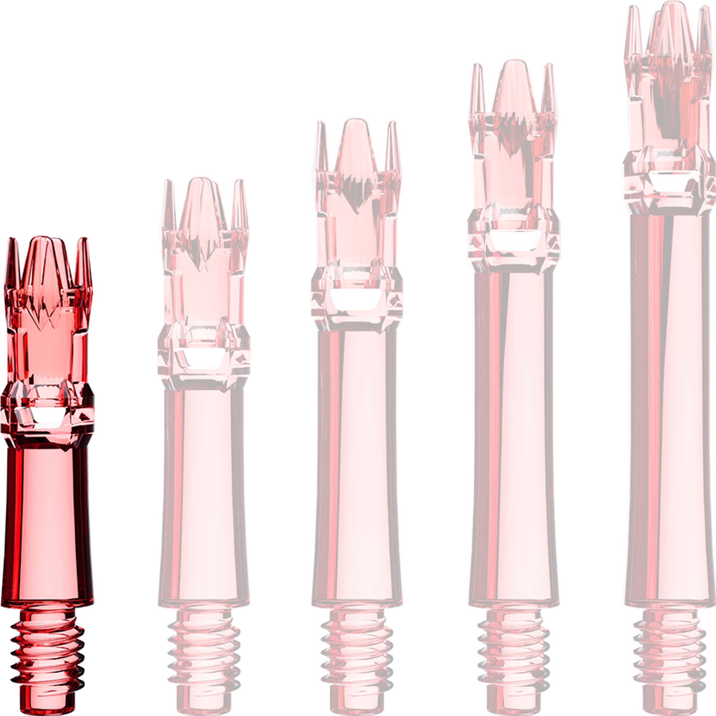 L-Style - L-System Shaft - Clear Red