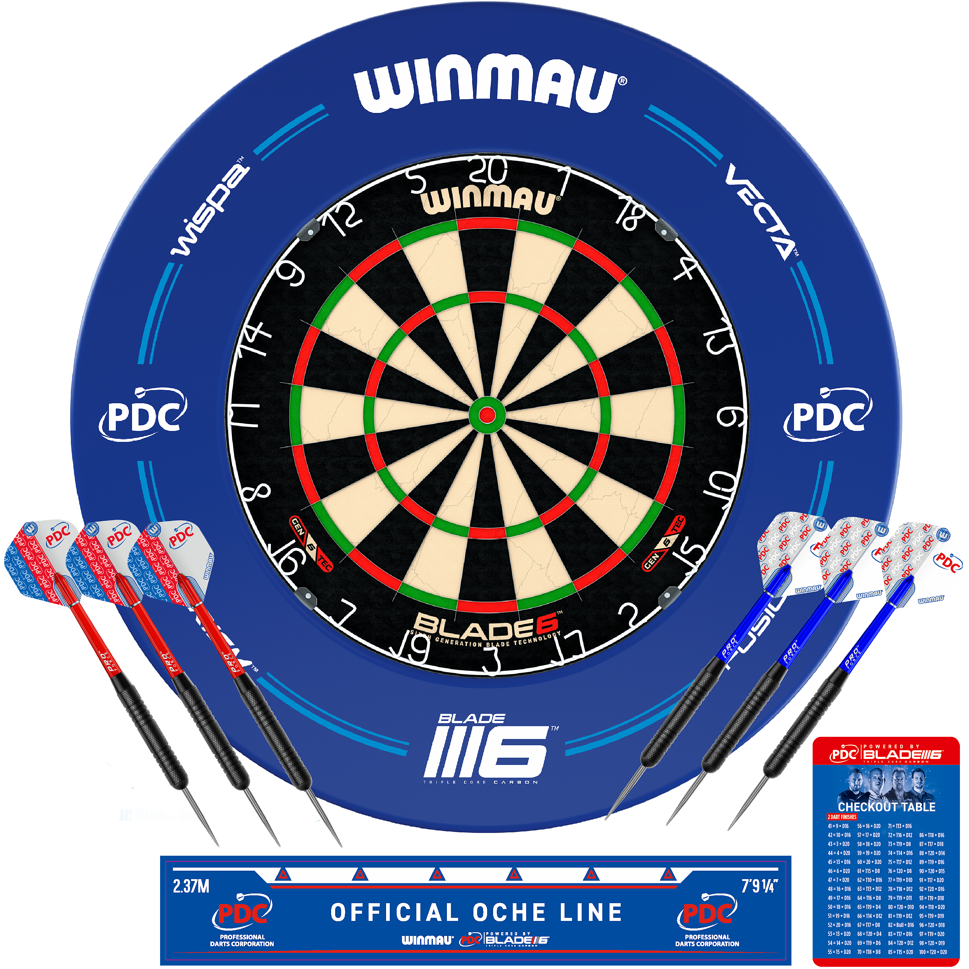 Winmau - PDC Surround Set Winmau - PDC Surround Set