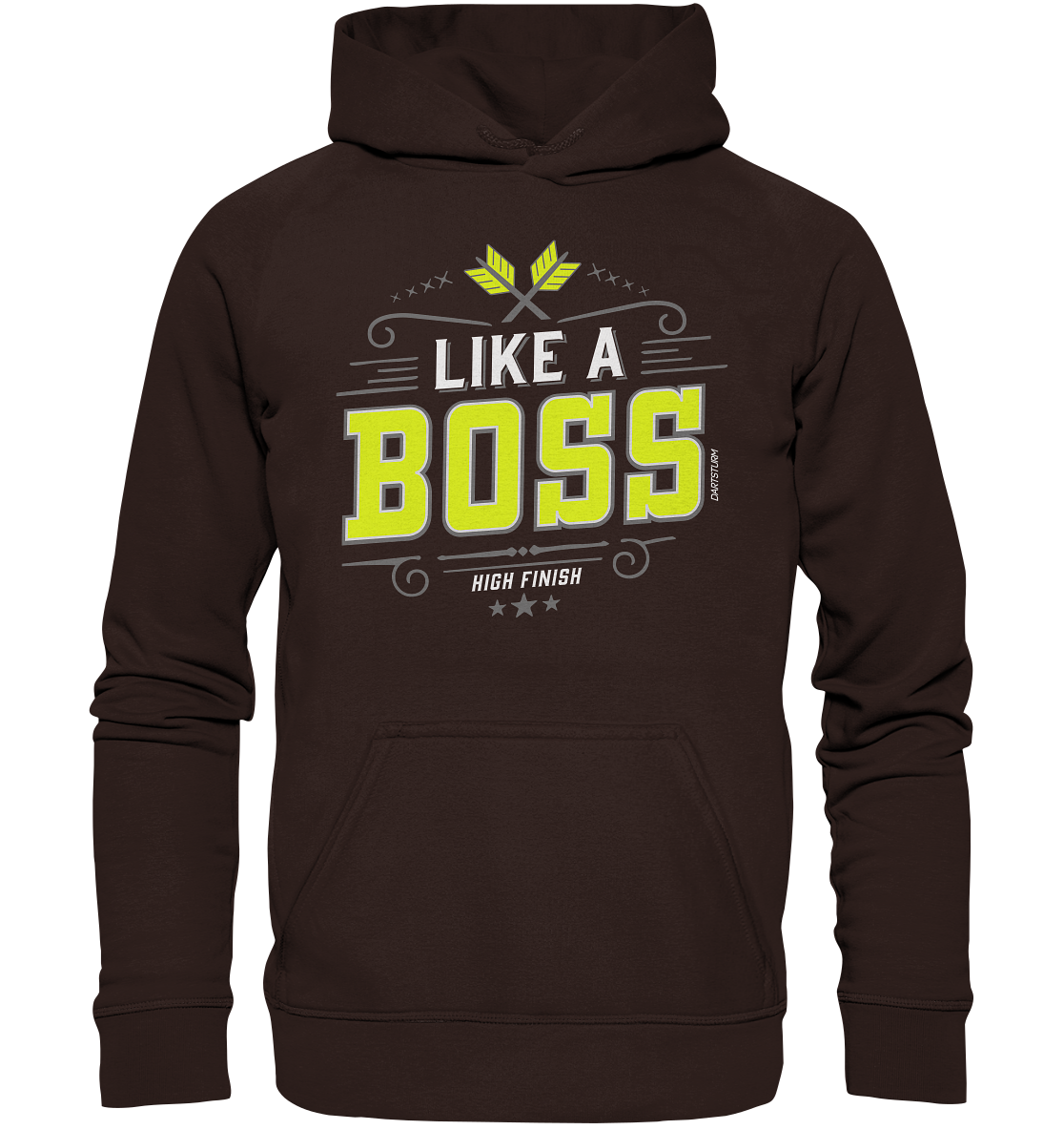 DartSturm - Like a Boss Yellow - Basic Unisex Hoodie