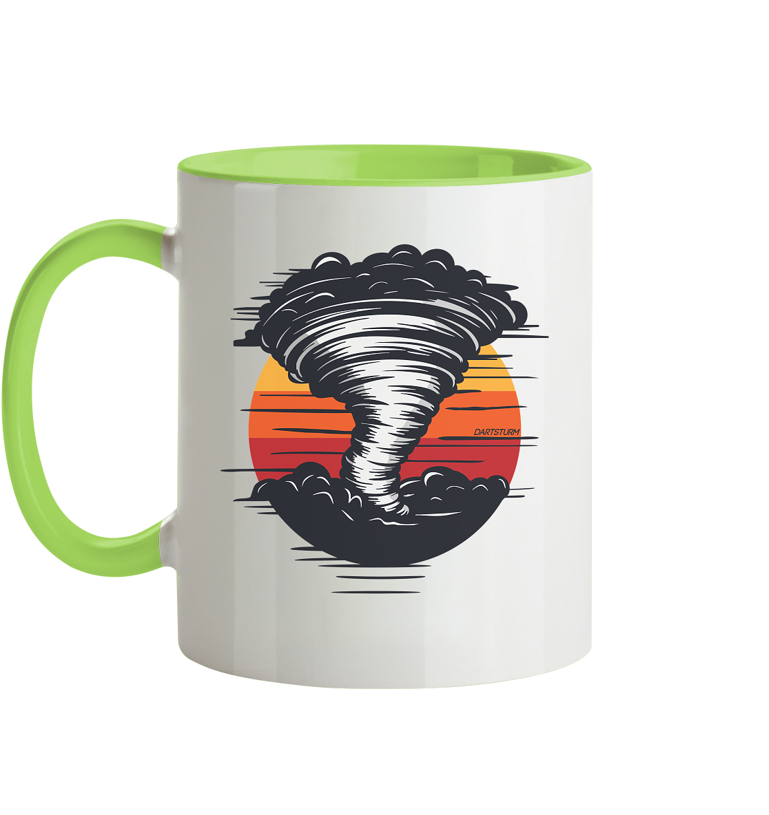 DartSturm - Twister - Tasse zweifarbig DartSturm - Twister - Tasse zweifarbig
