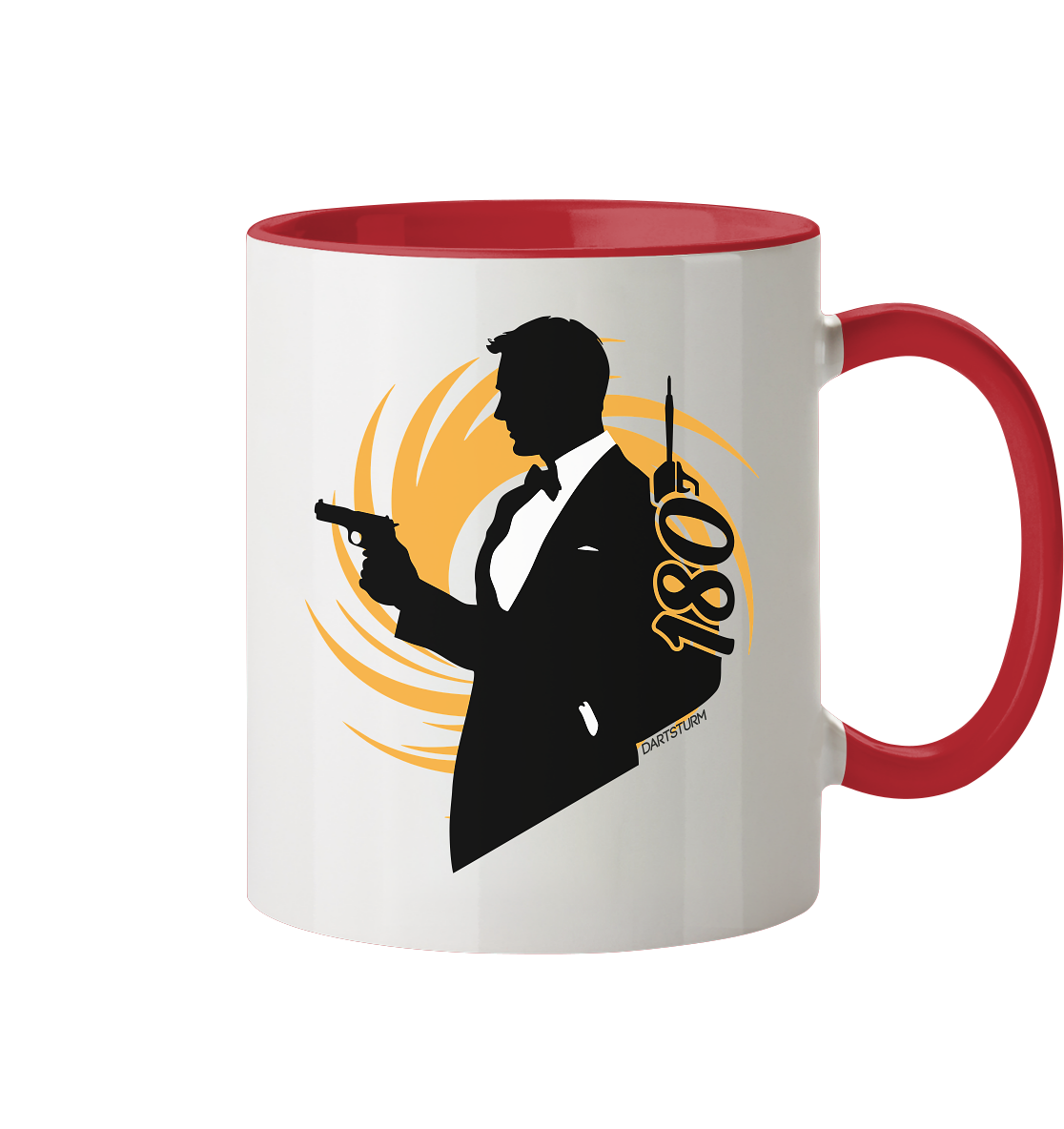 DartSturm - Dart Agent - Tasse zweifarbig DartSturm - Dart Agent - Tasse zweifarbig