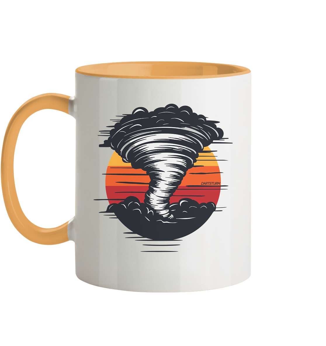 DartSturm - Twister - Tasse zweifarbig