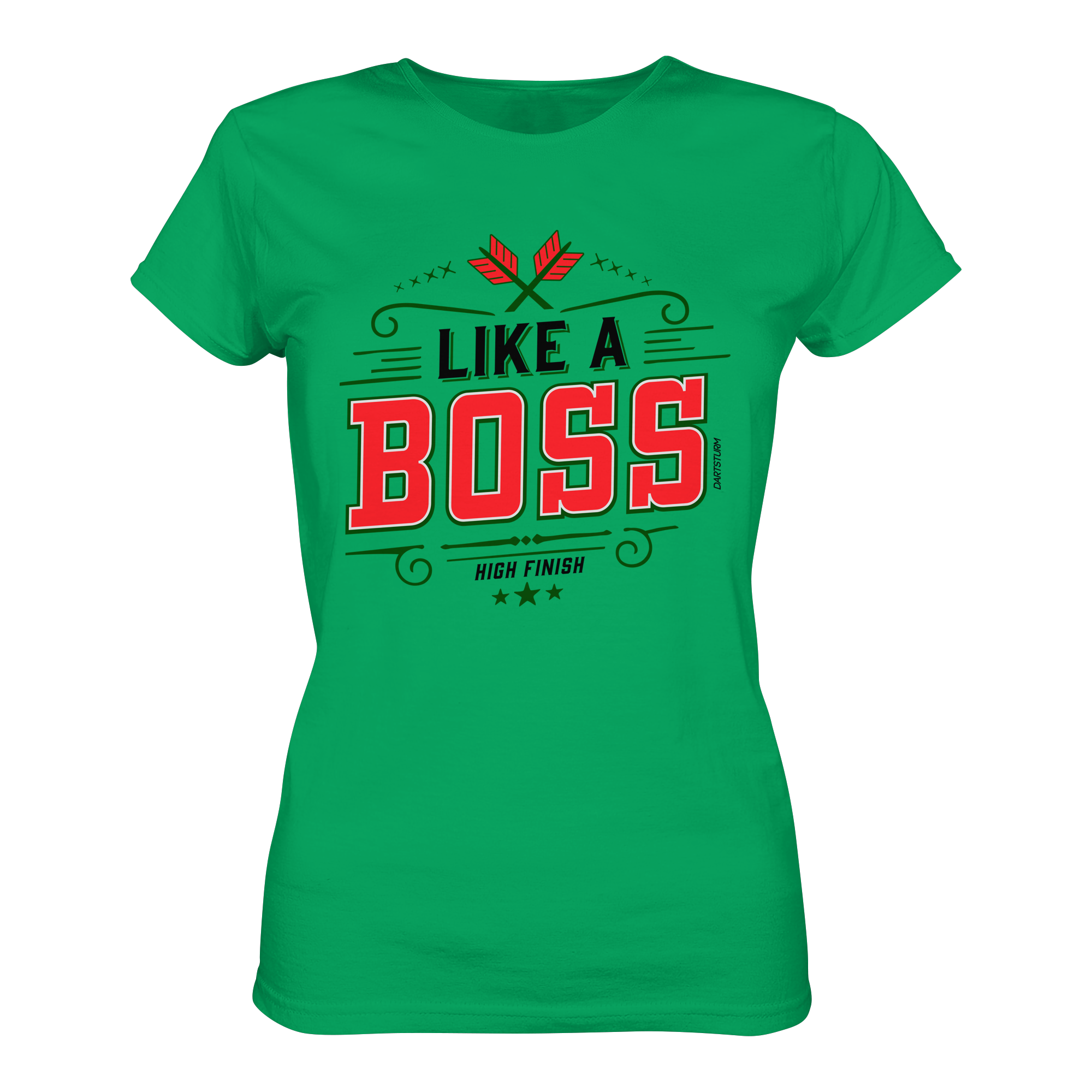DartSturm - Like a Boss Red - Ladies Premium Shirt DartSturm - Like a Boss Red - Ladies Premium Shirt
