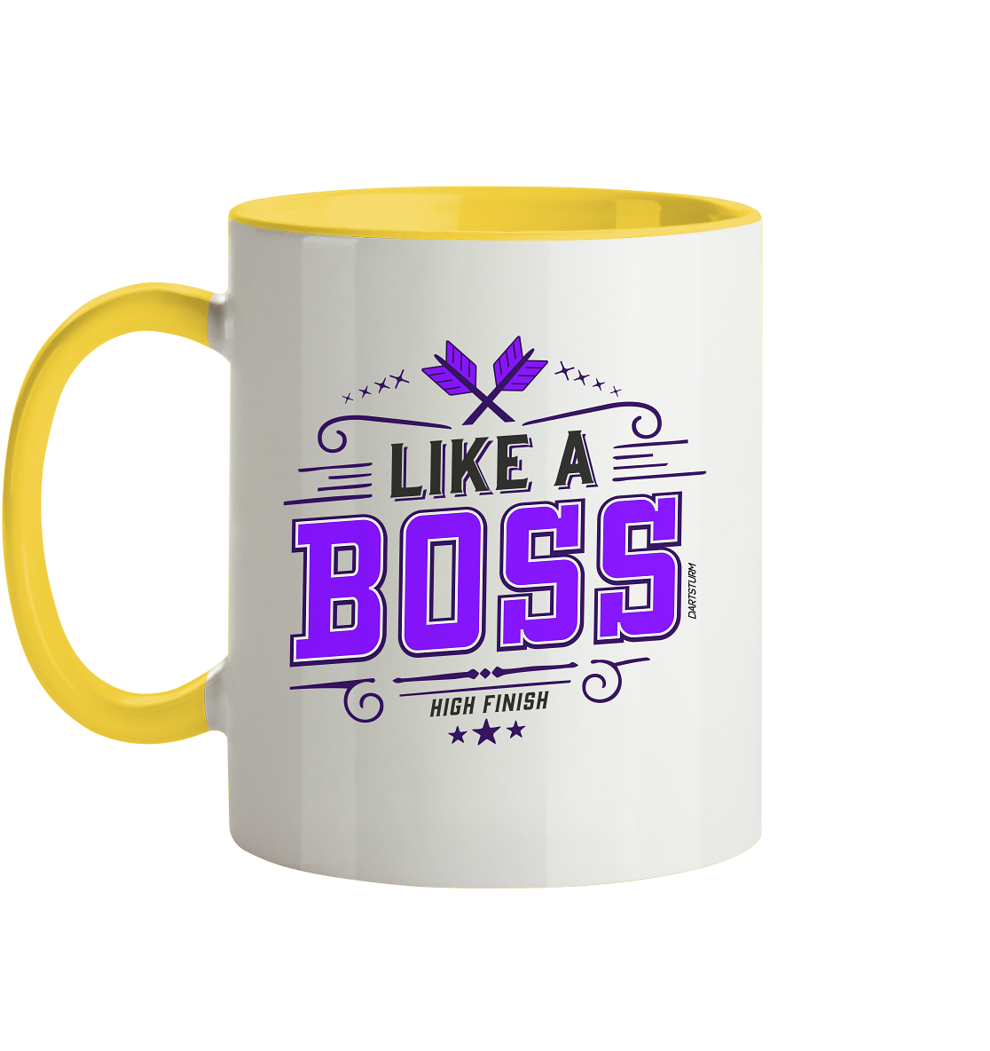 DartSturm - Like a Boss Purple - Tasse zweifarbig DartSturm - Like a Boss Purple - Tasse zweifarbig
