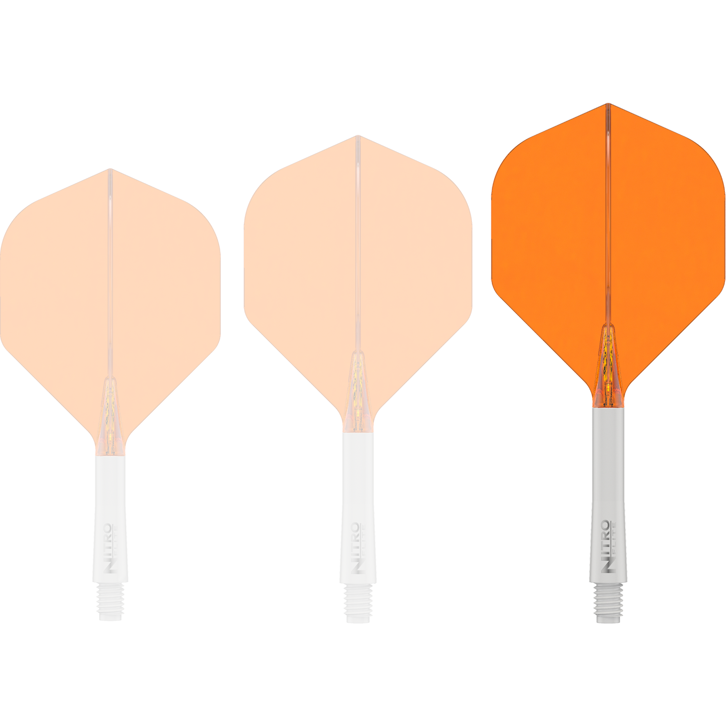 Red Dragon - Nitro Flite Flight Weiß - Orange Red Dragon - Nitro Flite Flight Weiß - Orange