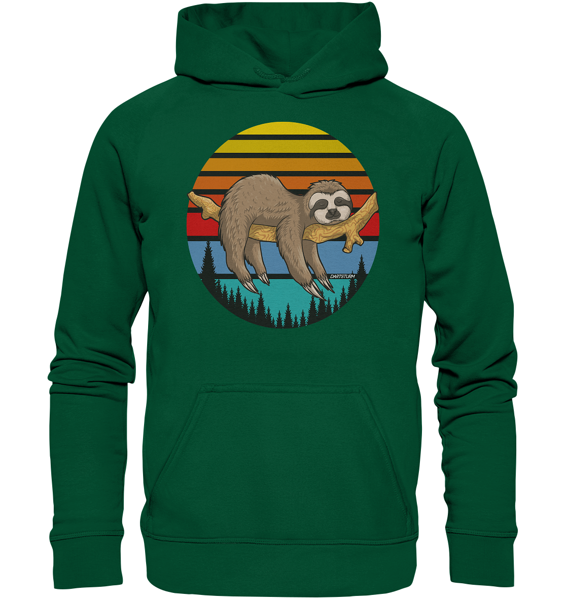 DartSturm - Lazy Sloth - Basic Unisex Hoodie DartSturm - Lazy Sloth - Basic Unisex Hoodie