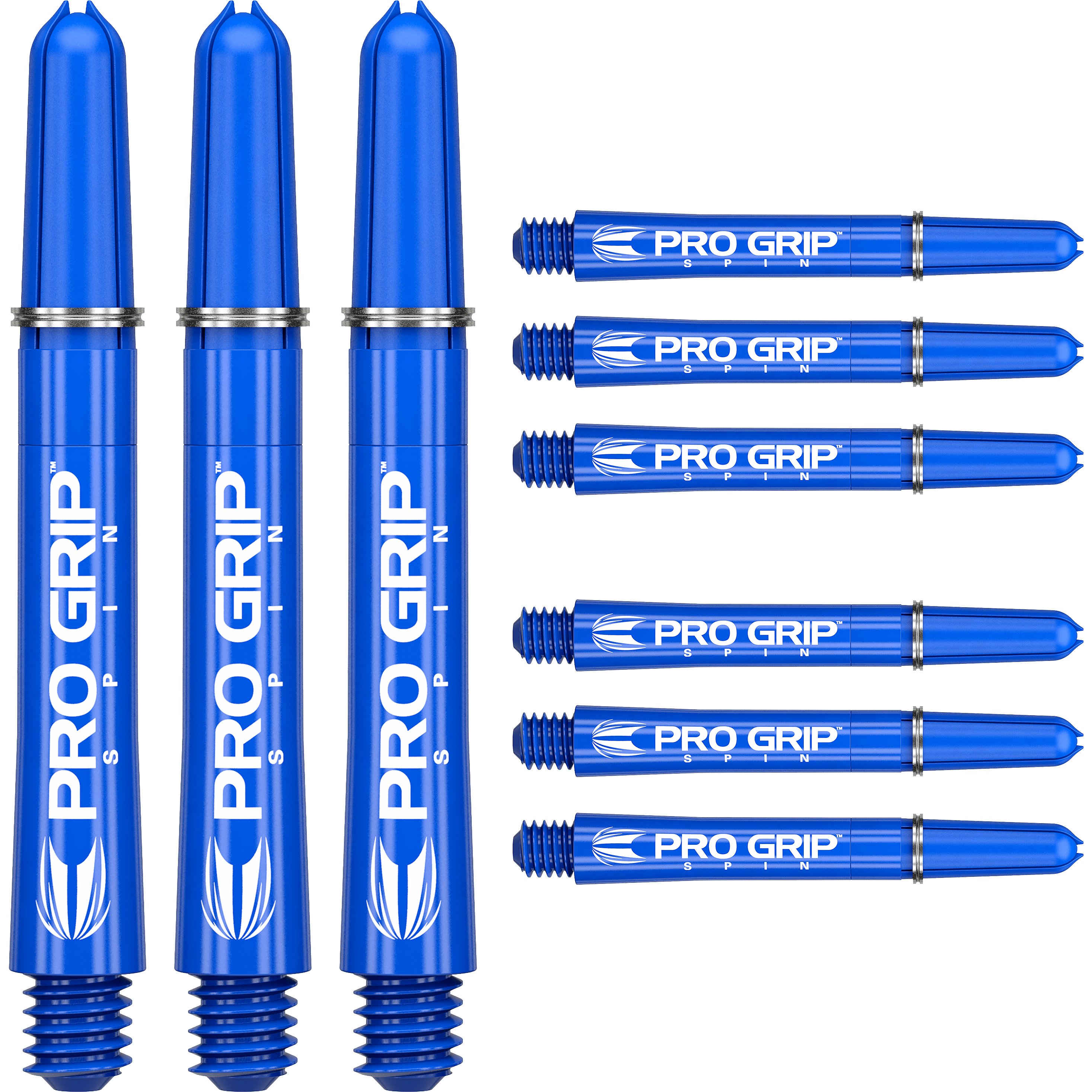 Target - Pro Grip Spin Shaft 3er Set - Blau Target - Pro Grip Spin Shaft 3er Set - Blau