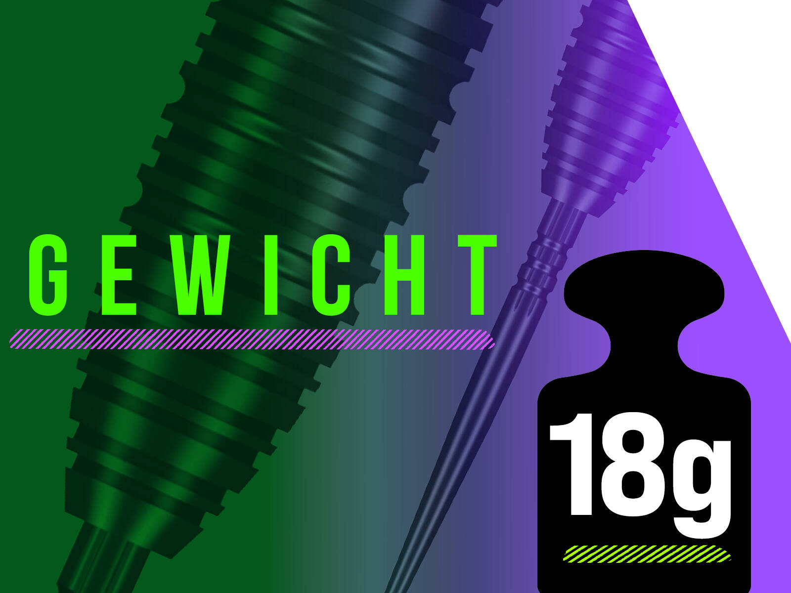 18 Gramm Steeldarts kaufen | DartSturm